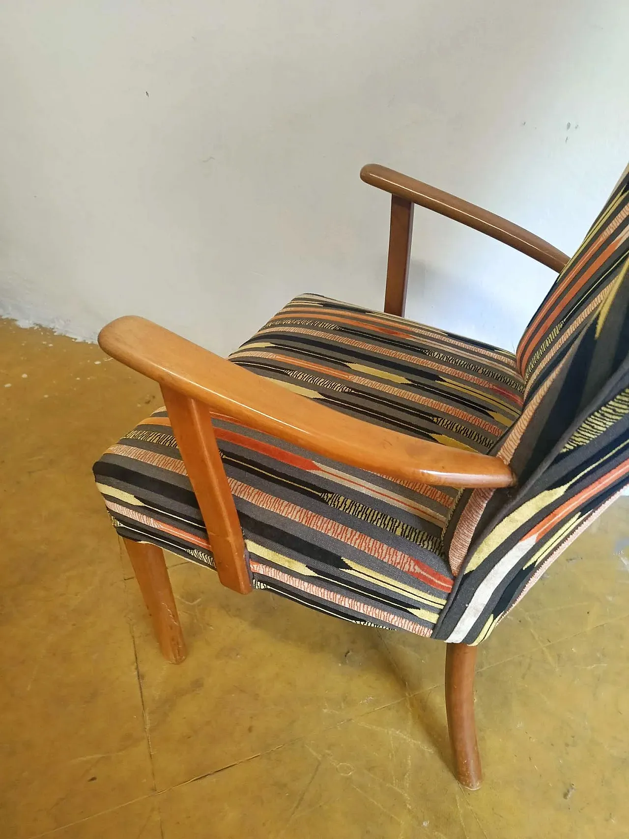 Danish teak armchair, 1950s 6