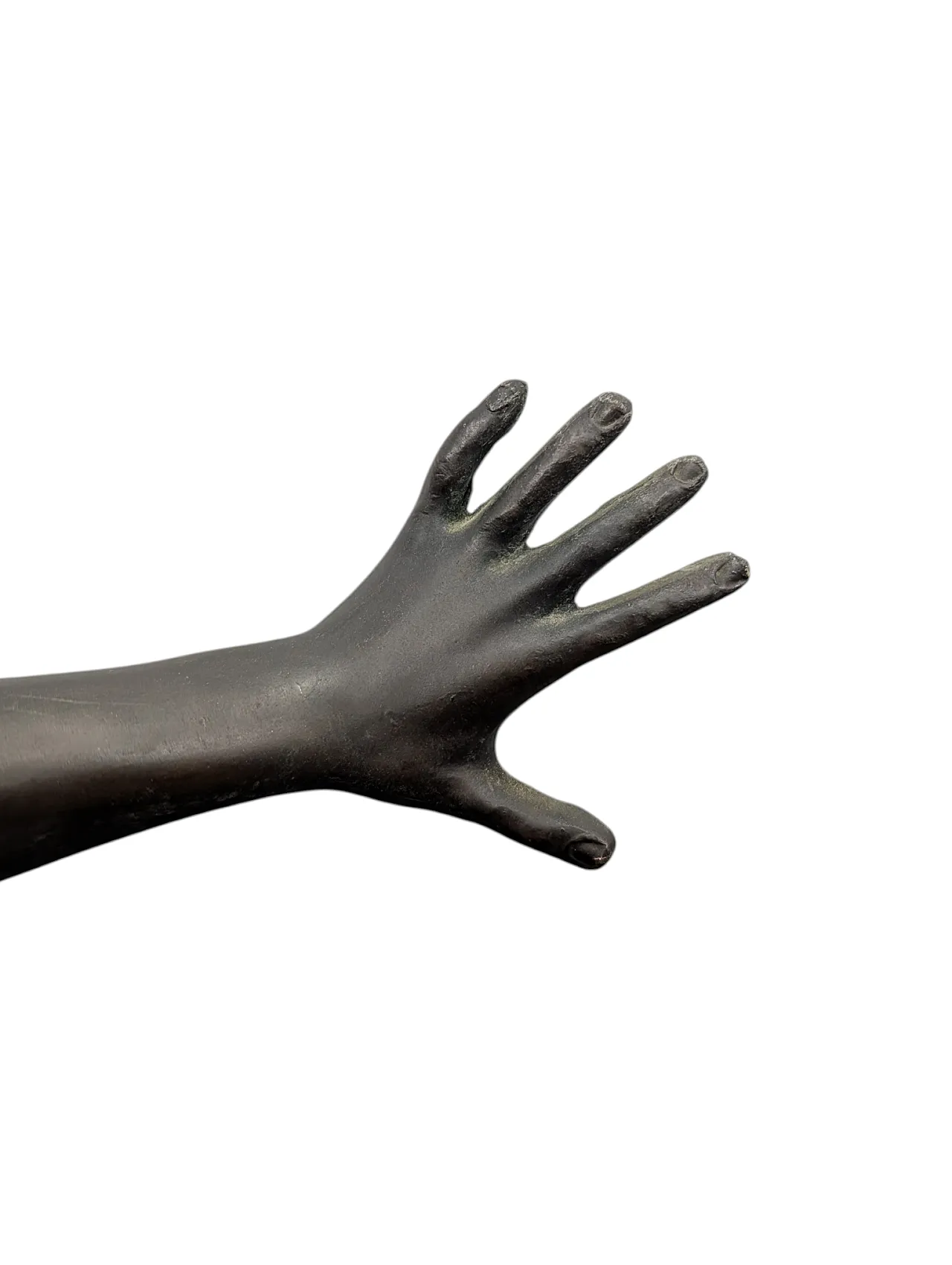 Young fisherman, Bronze sculpture, 20th century 6