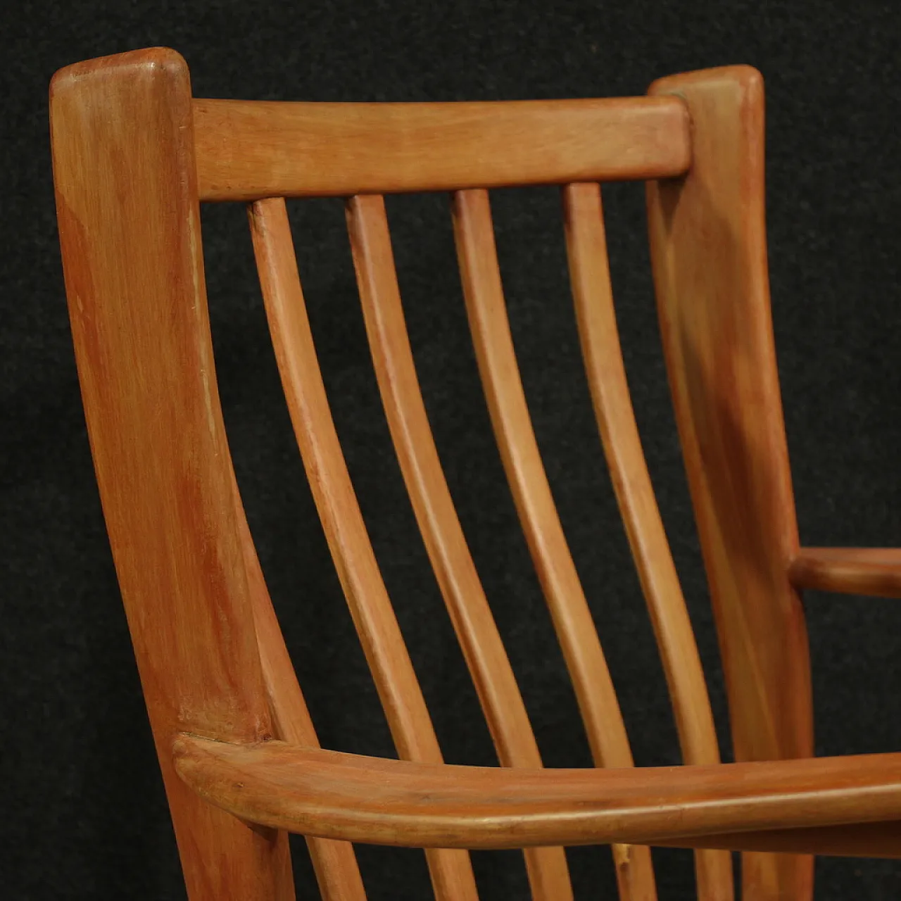 Pair of Italian armchairs in Paolo Buffa style, 1970s 4