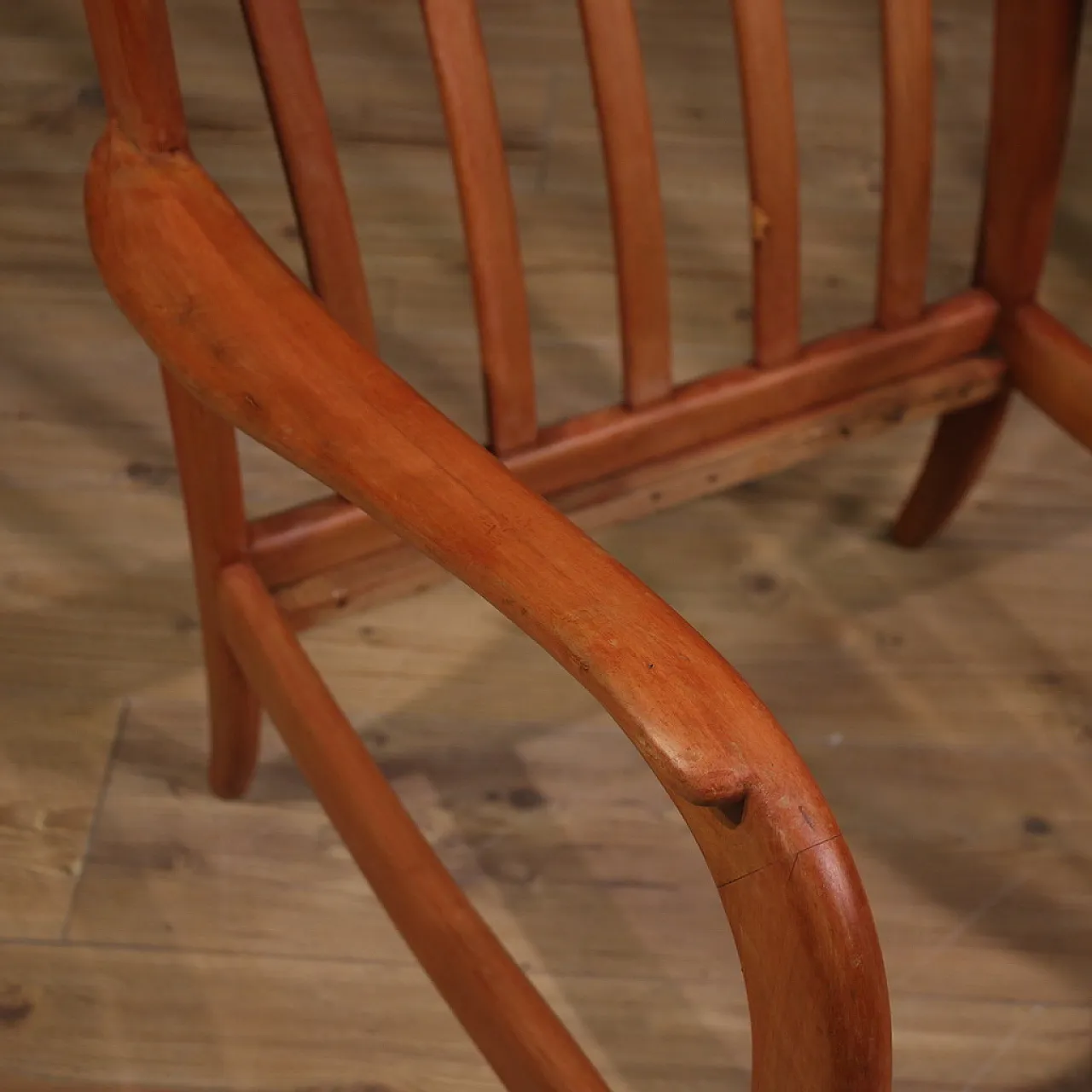 Pair of Italian armchairs in Paolo Buffa style, 1970s 11