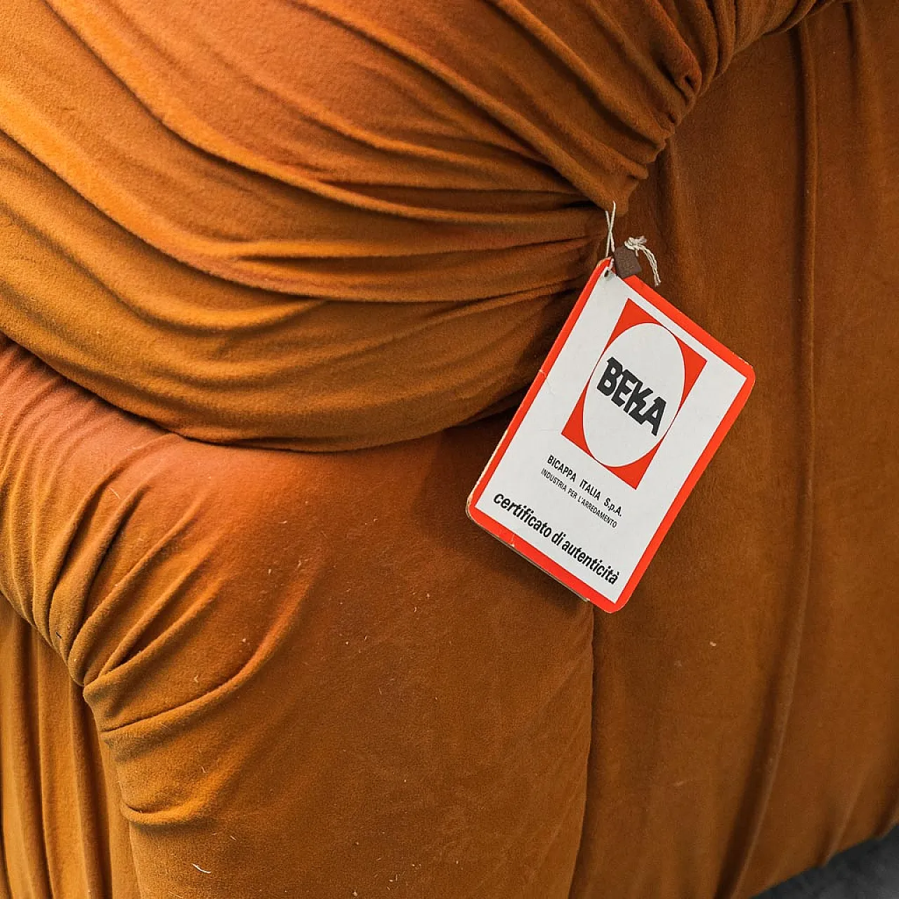 Pair of Califfo armchairs, produced by Beka, 1970s 2