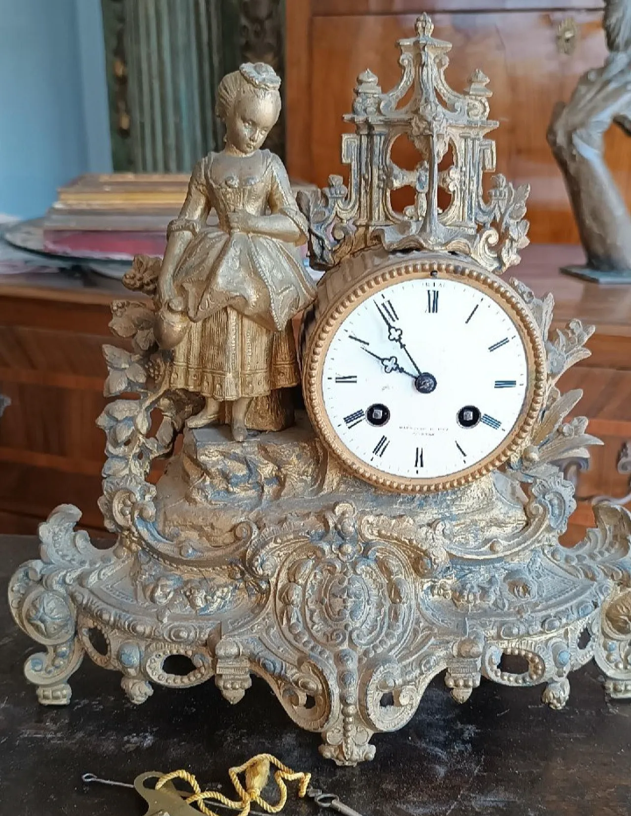 Gold antimony watch, mid-19th century 3