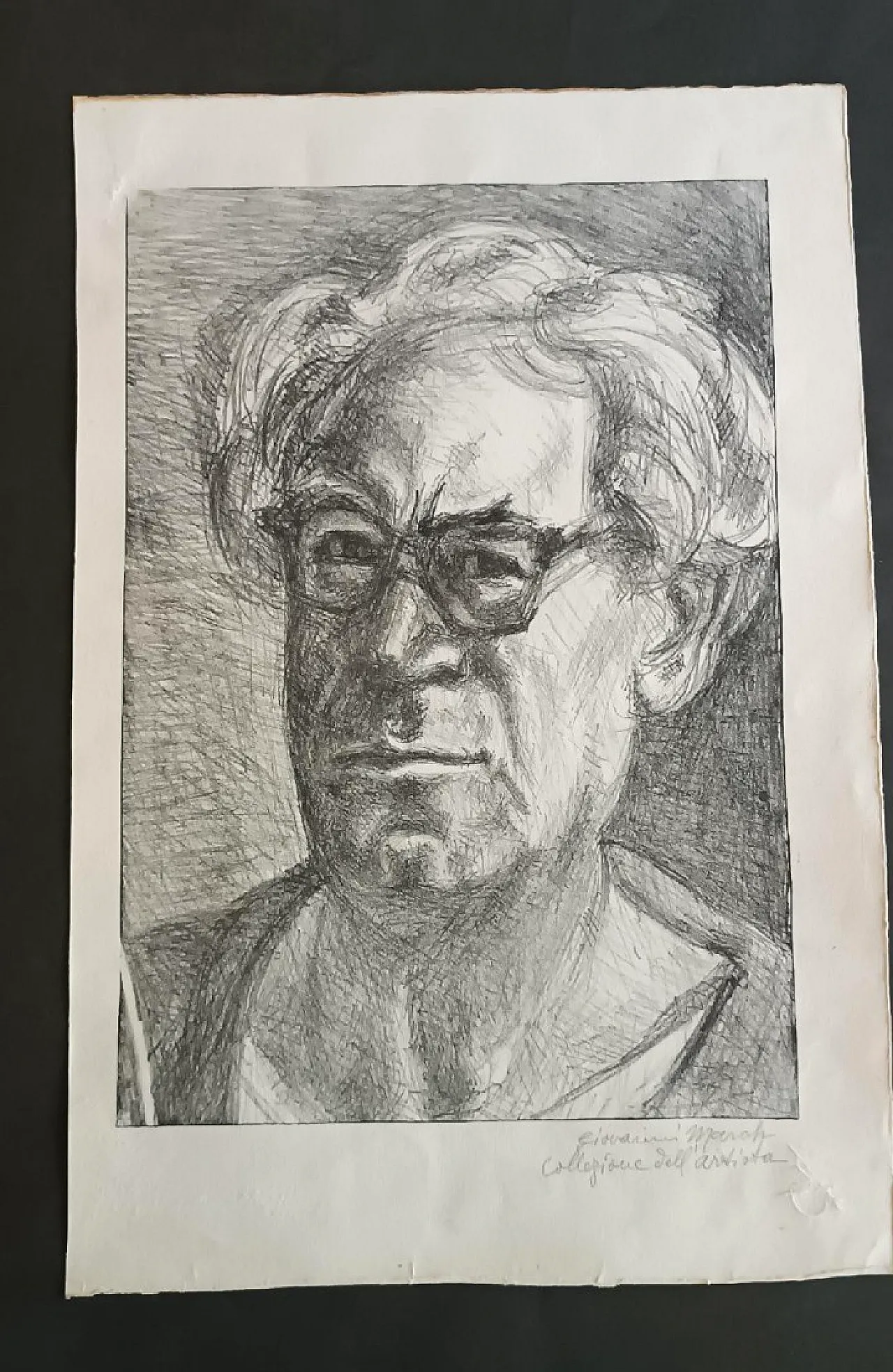 Portrait of Erich Fromm by Giovanni March, 20th century 1