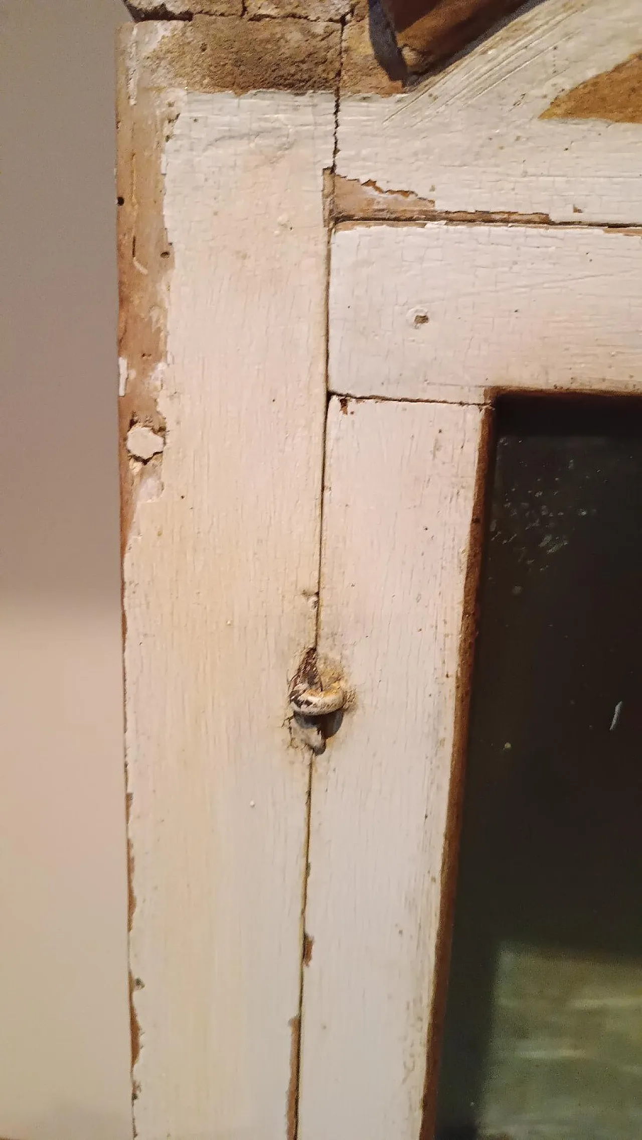 Vetrina in legno laccato e dorato, '800 7