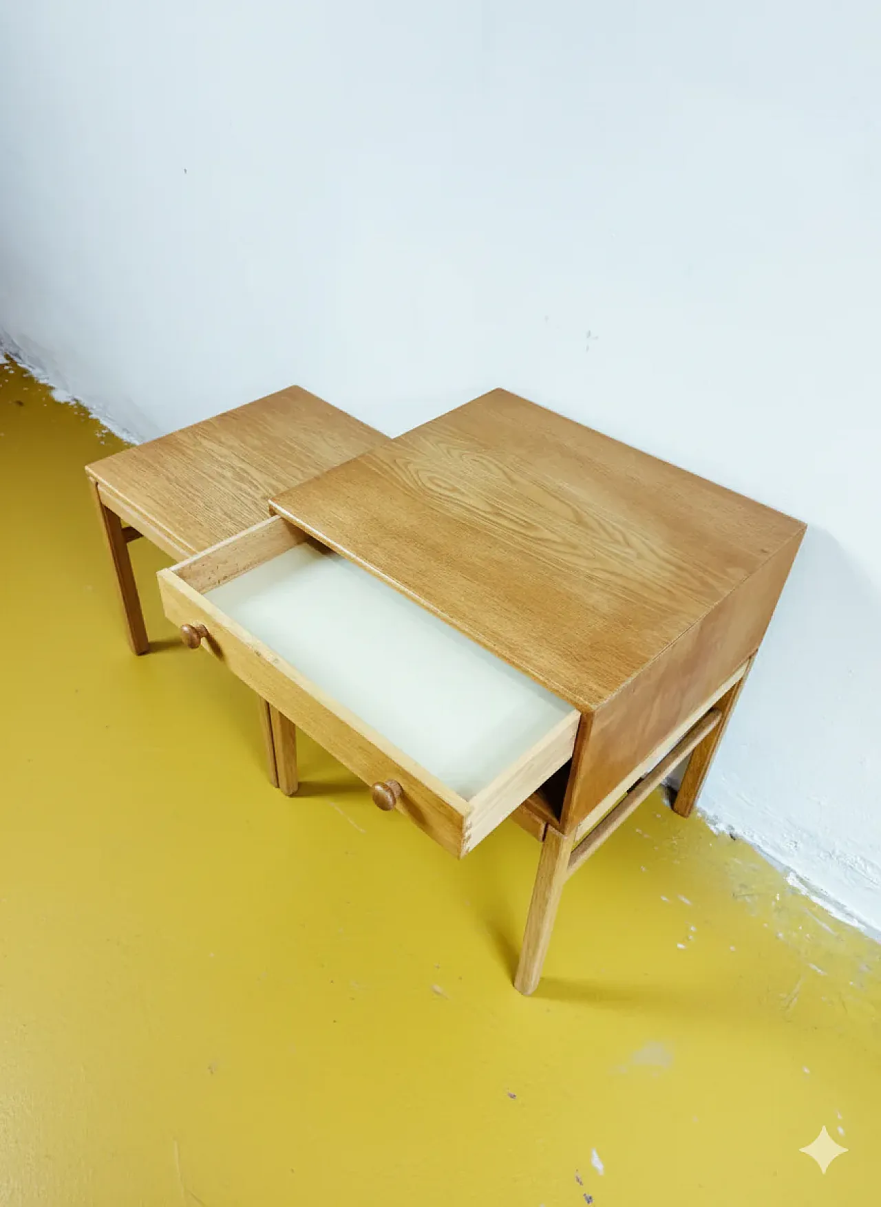 Telephone Bench Casino by Engström Myrstrand Swedish oak, 60s 3