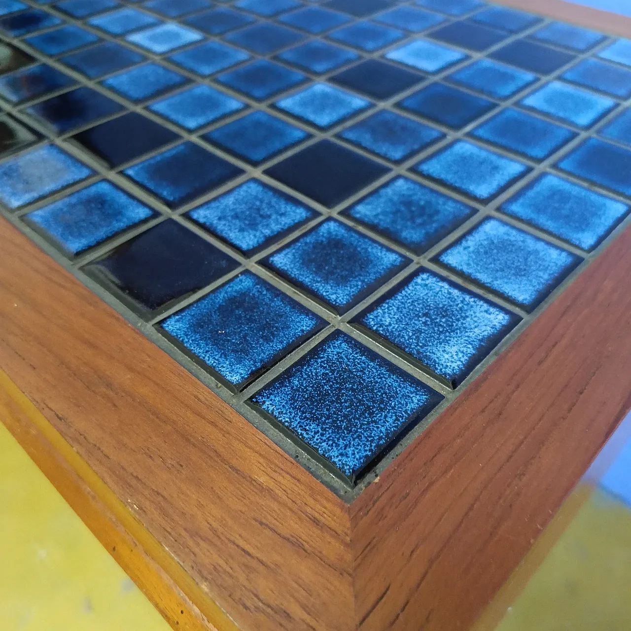 Coffee table and mirror, Danish, 60s 1
