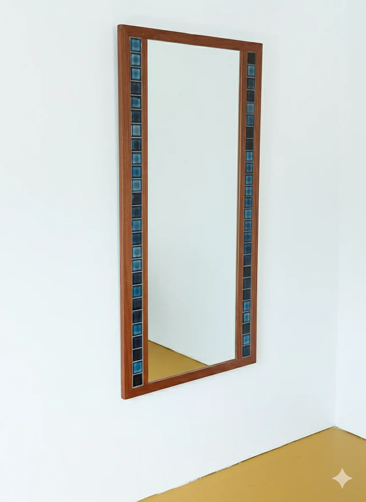 Coffee table and mirror, Danish, 60s 6