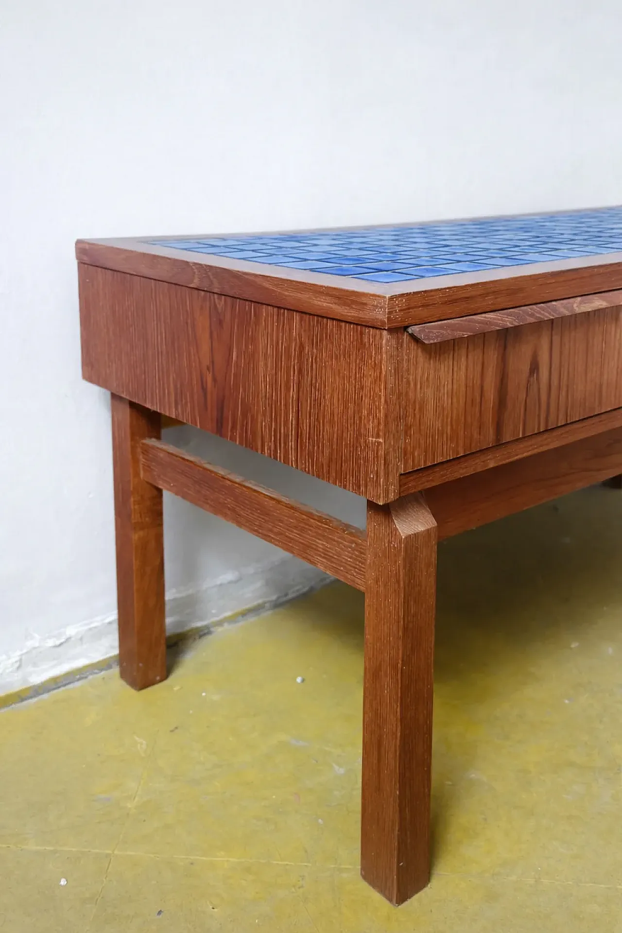 Coffee table and mirror, Danish, 60s 9