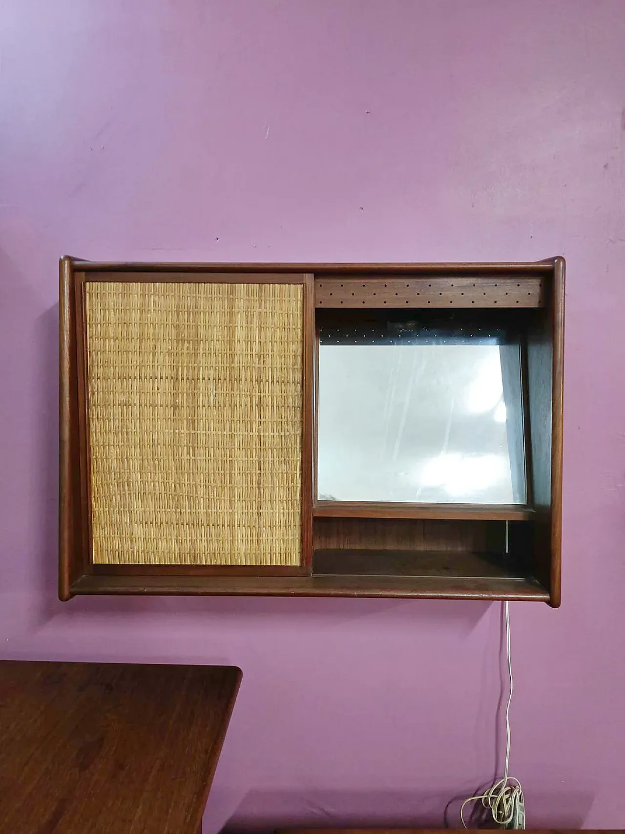 Specchio di Arne Wahl Iversen danese, anni '50 9