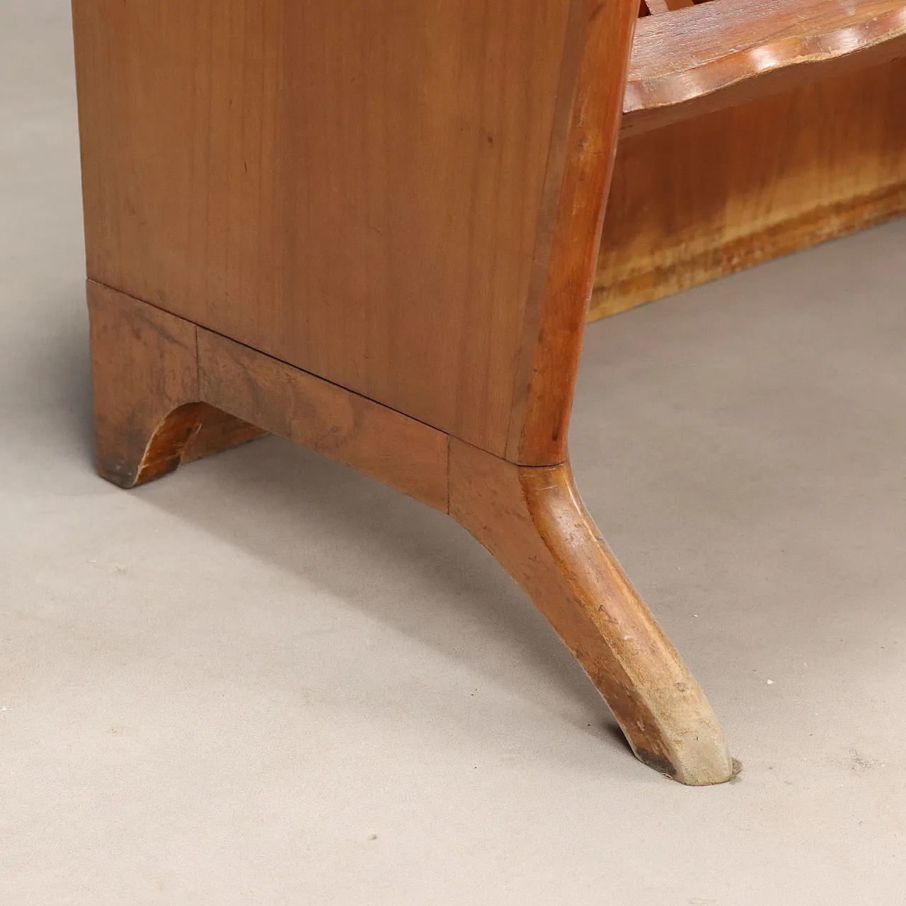 Wooden cabinet with flap door, 20th century 10