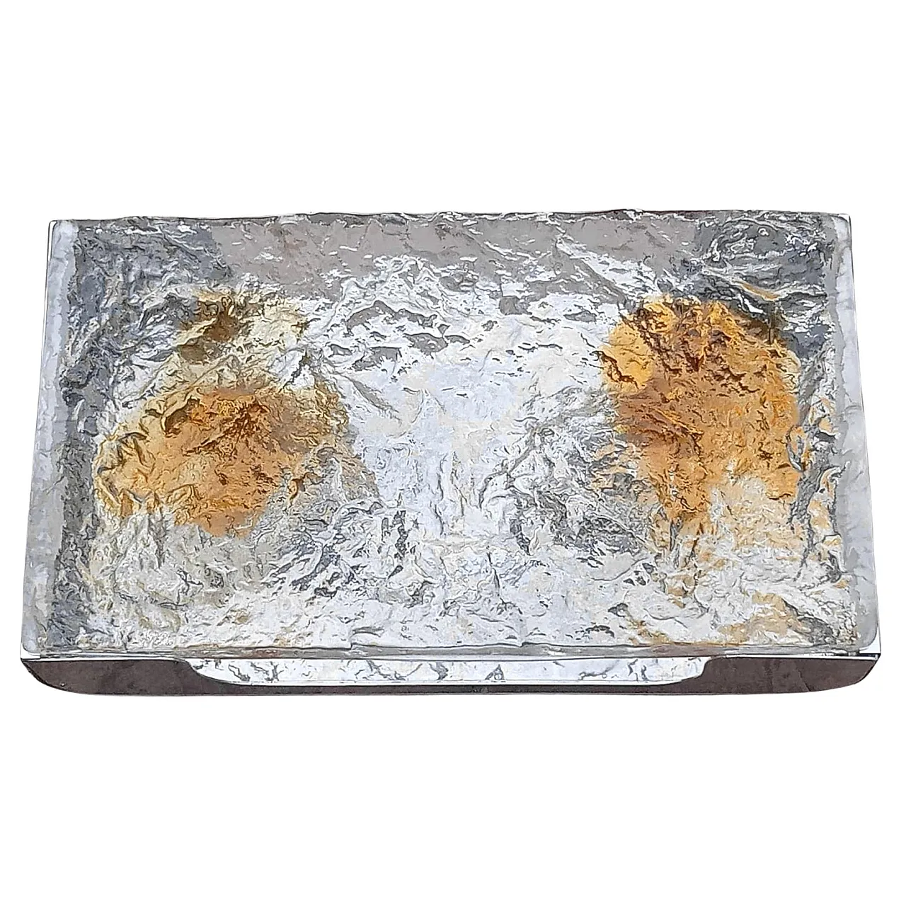 Stone etched glass lamp by Venini, 1970s 2