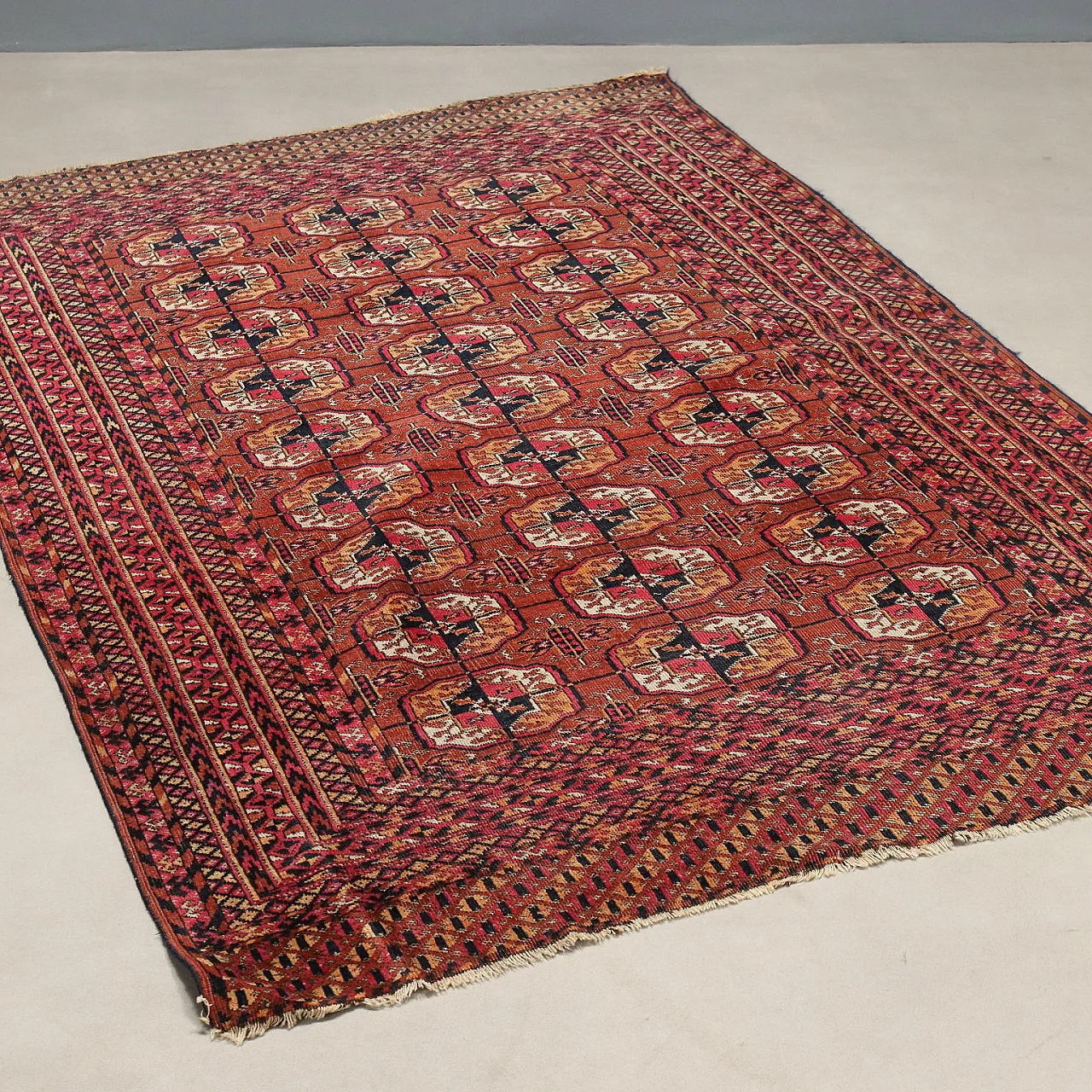 Tappeto Bokhara in lana, maglia extrafine, fatto a mano, '900 1