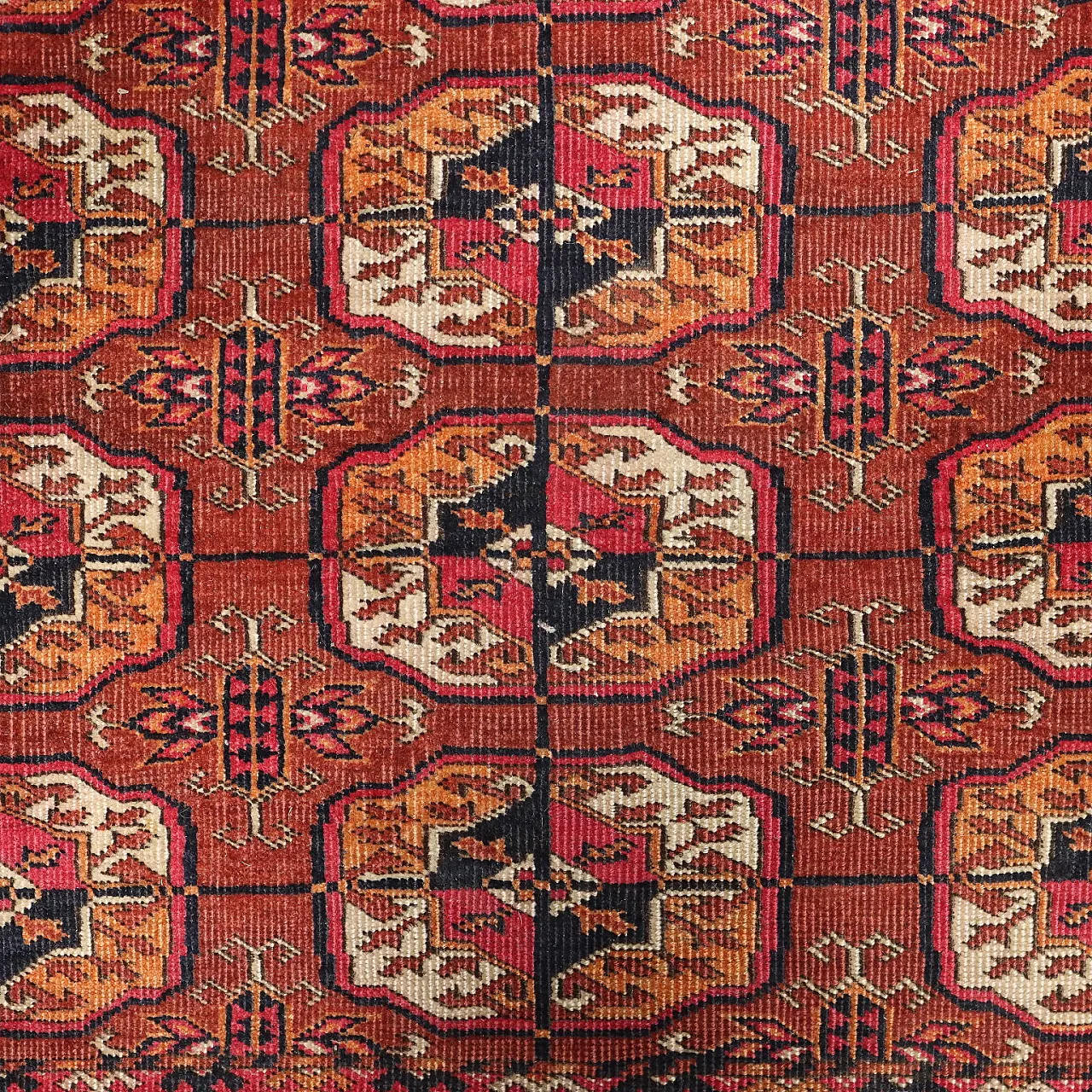 Tappeto Bokhara in lana, maglia extrafine, fatto a mano, '900 5