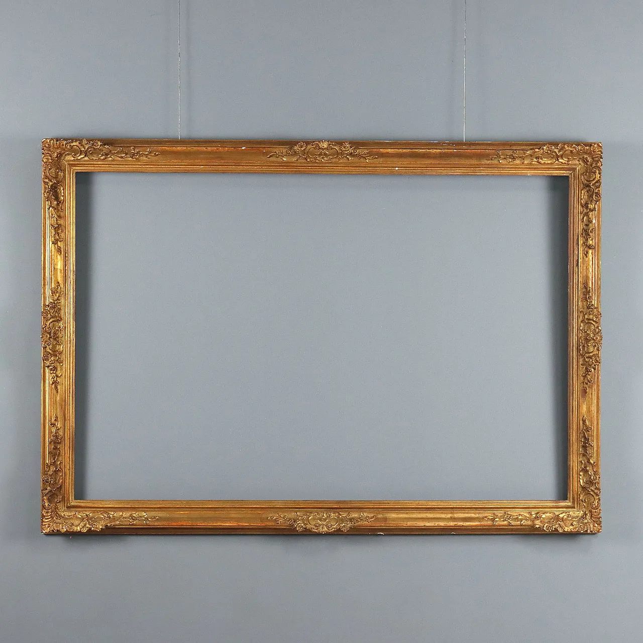 Mirror in gilded carved wood, 20th century 1