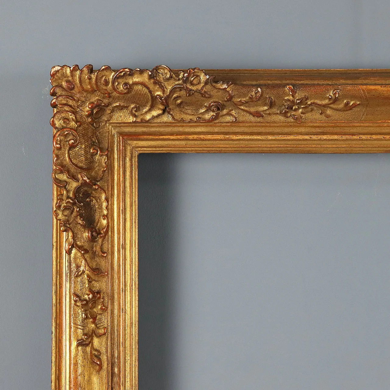 Mirror in gilded carved wood, 20th century 3
