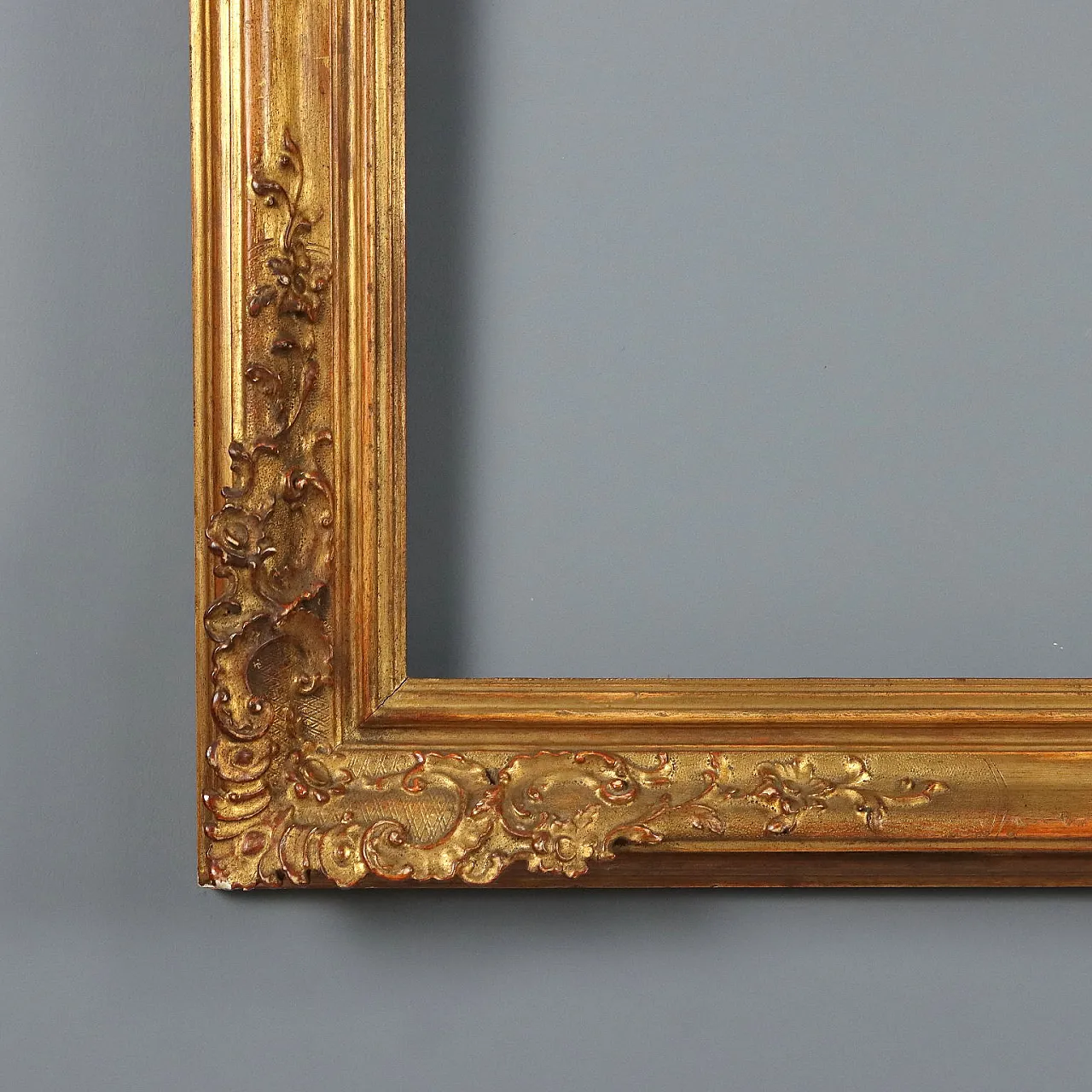 Mirror in gilded carved wood, 20th century 6