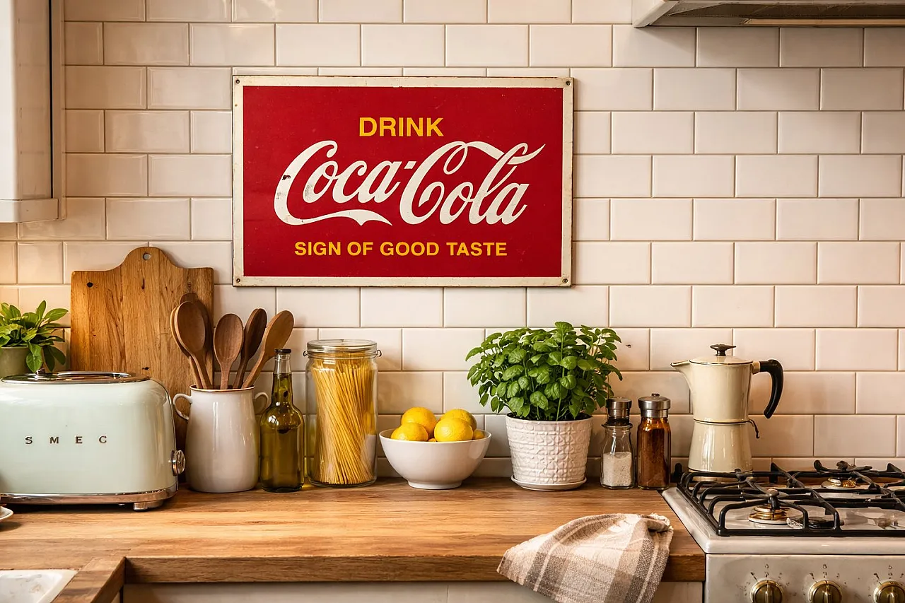 Insegna Coca-Cola, anni '60 1