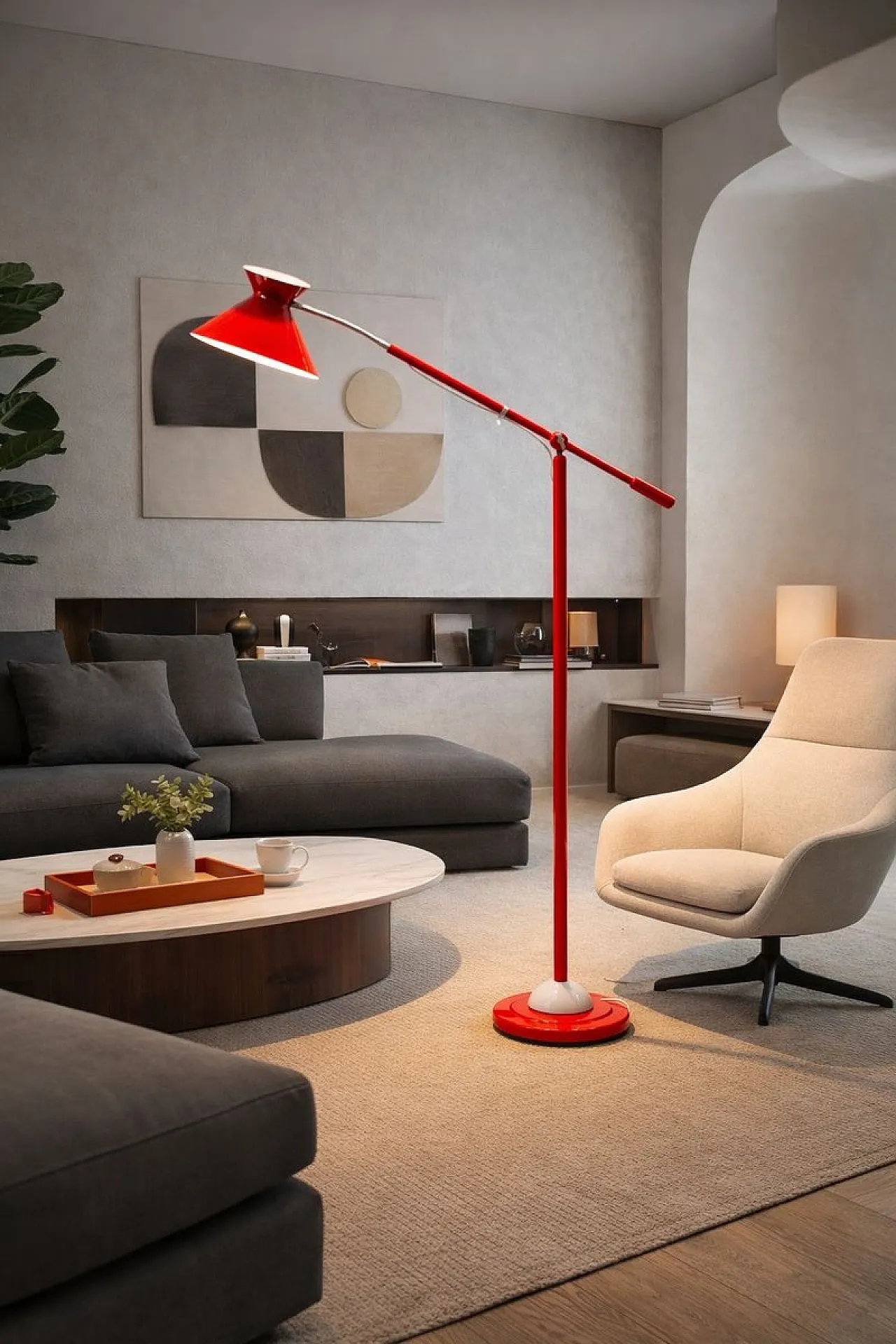 Vintage floor lamp, 1970s 1