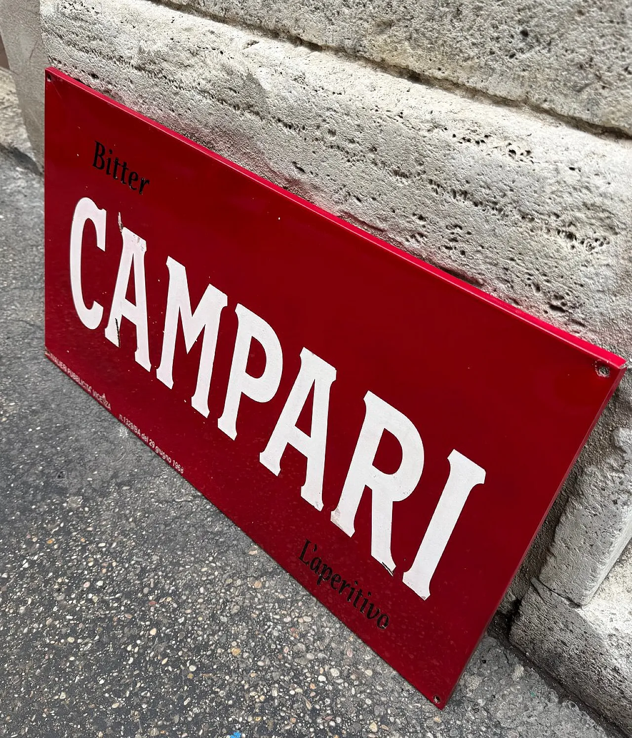 Insegna Campari Mid-Century, anni '60 4