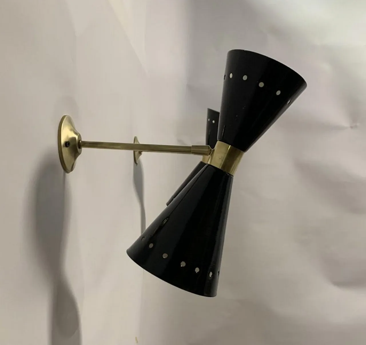 Diablo wall lamp by Stilnovo, 1950s 2