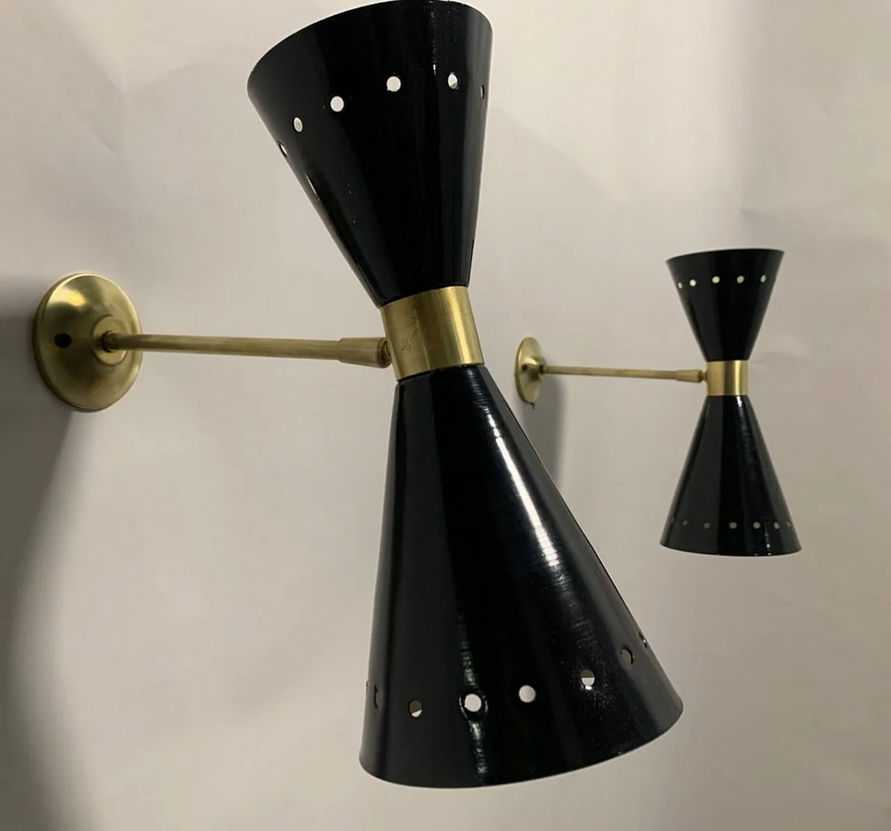 Diablo wall lamp by Stilnovo, 1950s 4