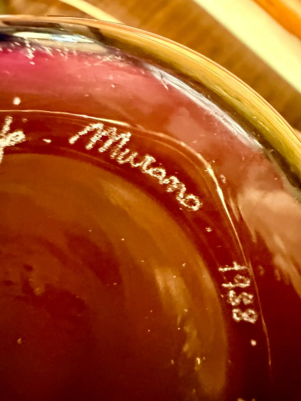 De Majo vase in artistic glass, 1988 3