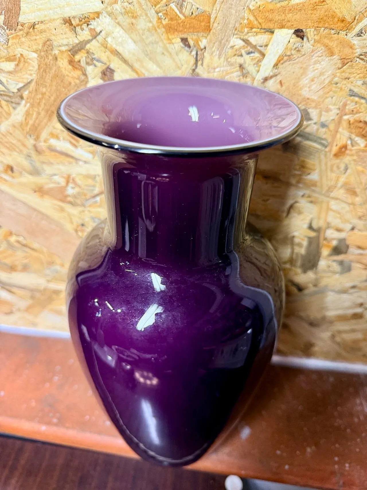 De Majo vase in artistic glass, 1988 6