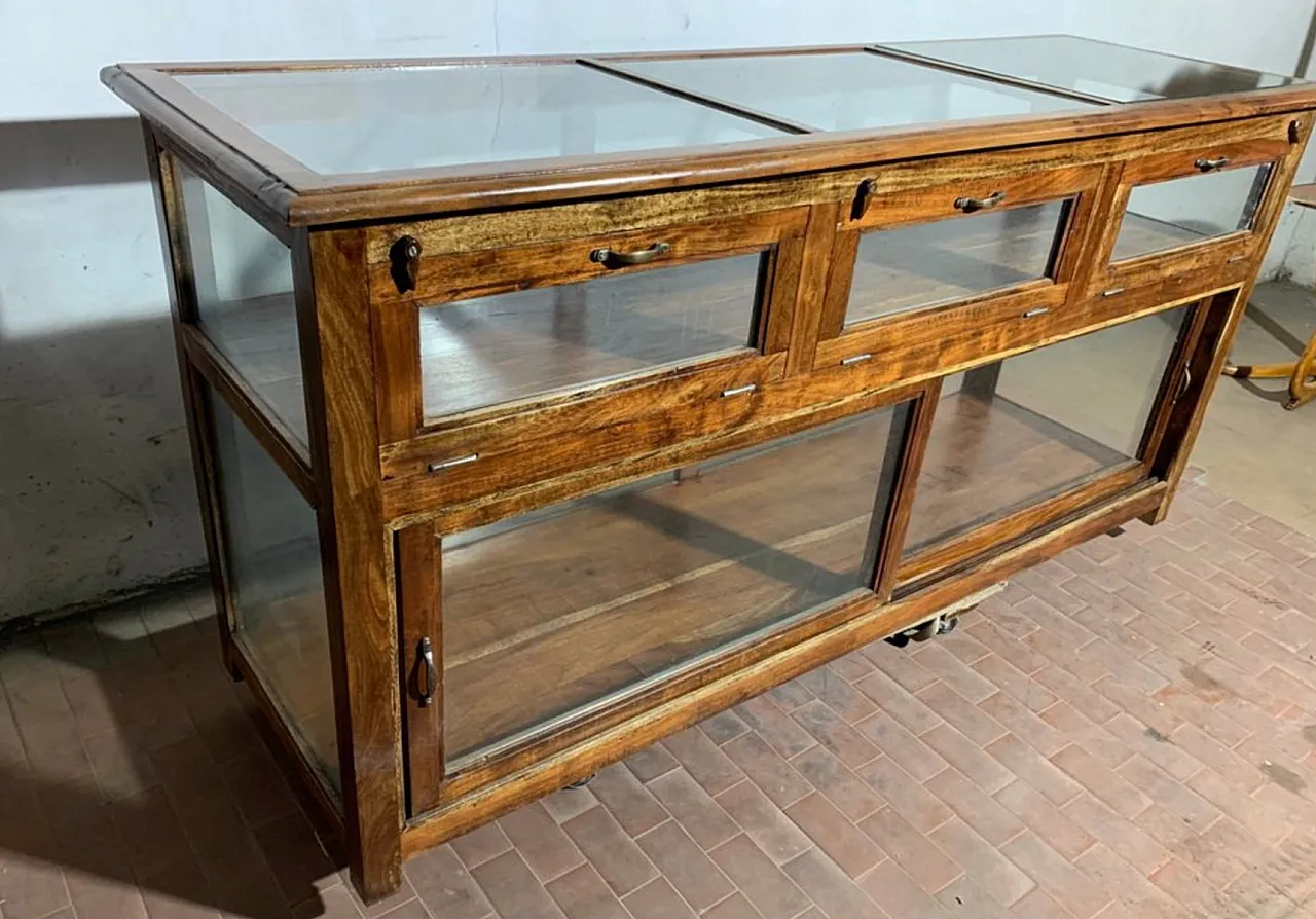 Teak counter, 30s 7