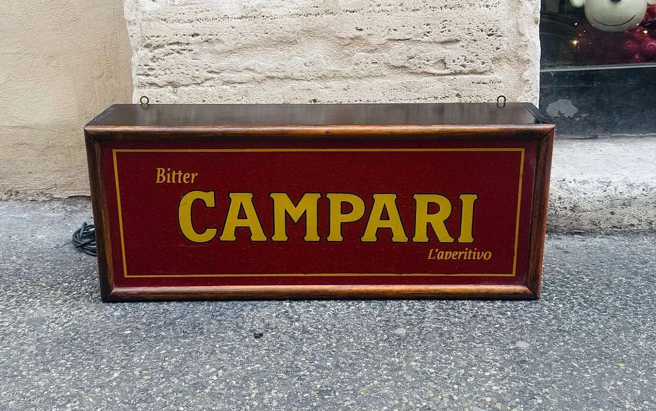 Insegna Campari vintage, anni '70 1