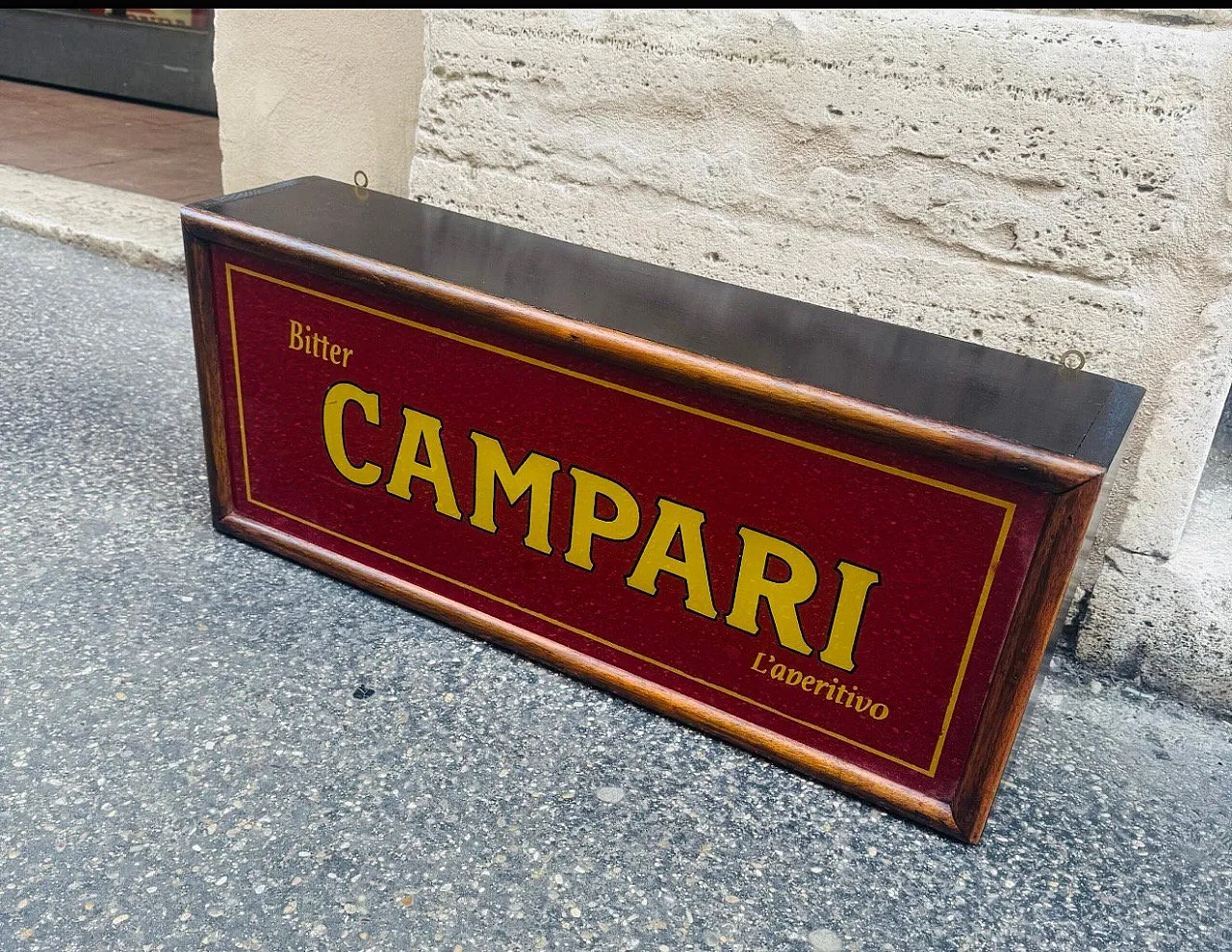 Insegna Campari vintage, anni '70 7