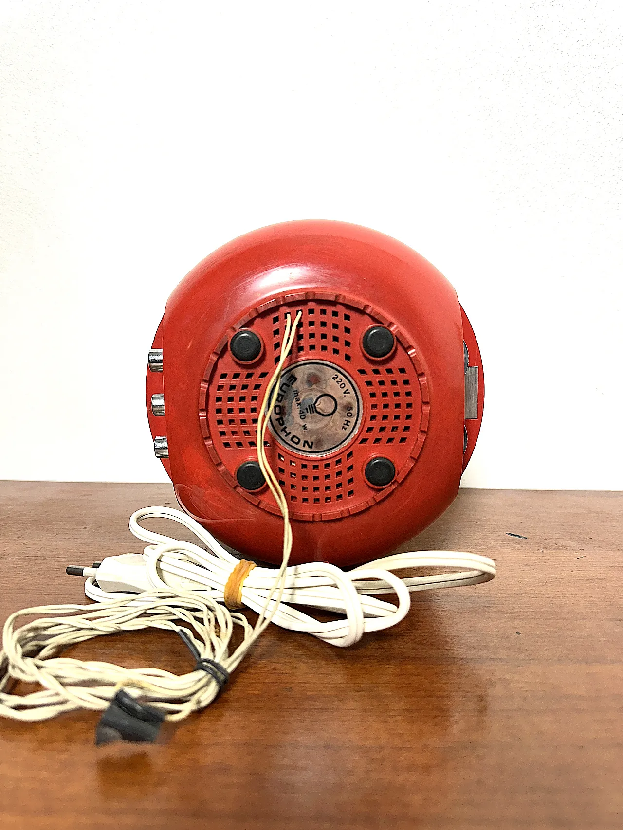 Lampada Radio AM di Adriano Rampoldi per Europhon, anni '70 5