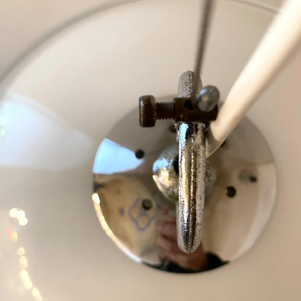 Space Age chandelier in Crystal and Glass, attributed to Tobia Scarpa 16