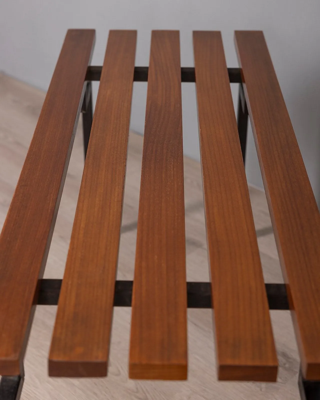 Panca in teak, anni '60 5