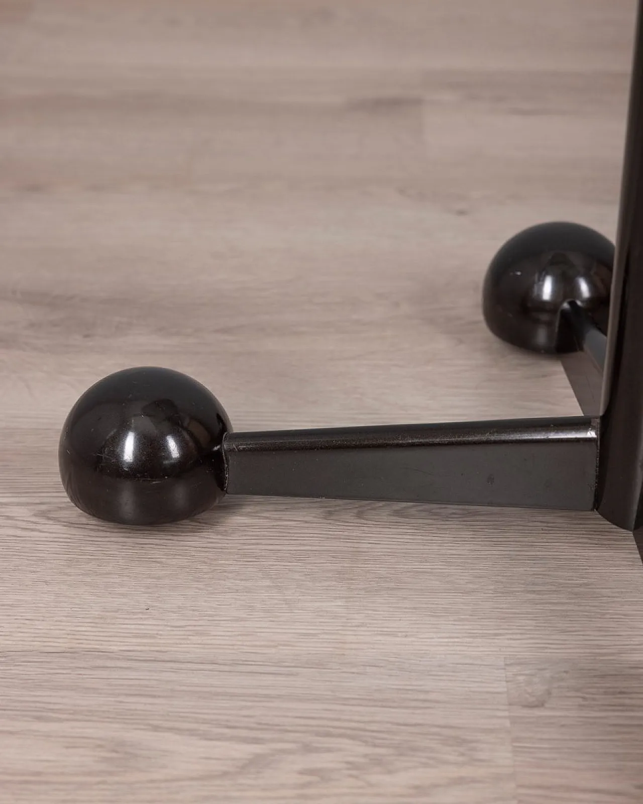 Carrello in metallo nero di Allegri, anni '70 6