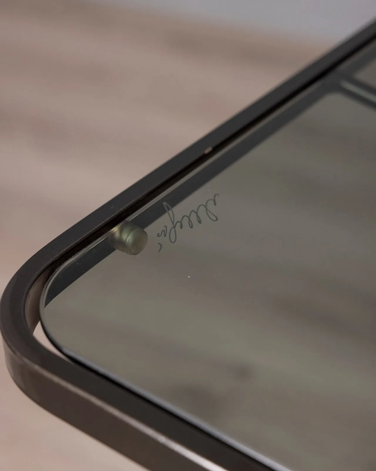 Carrello in metallo nero di Allegri, anni '70 9