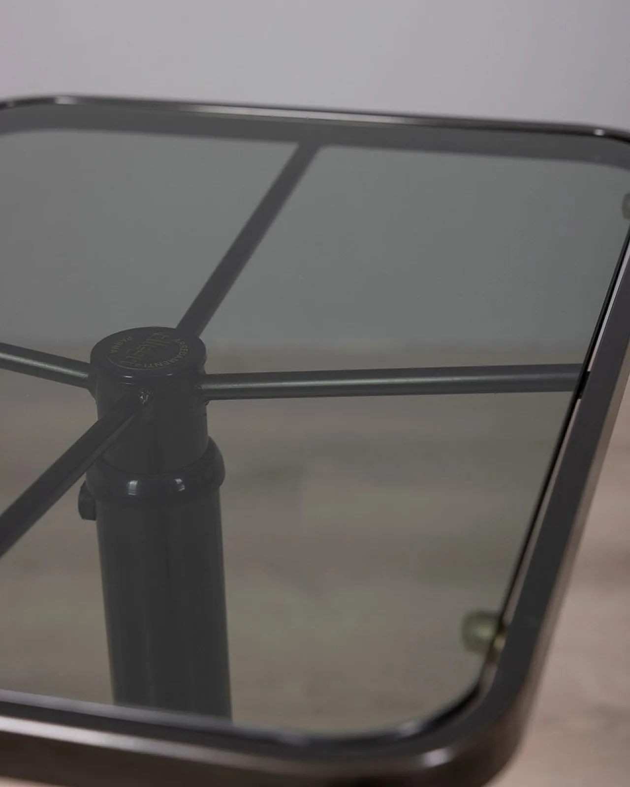 Carrello in metallo nero di Allegri, anni '70 10