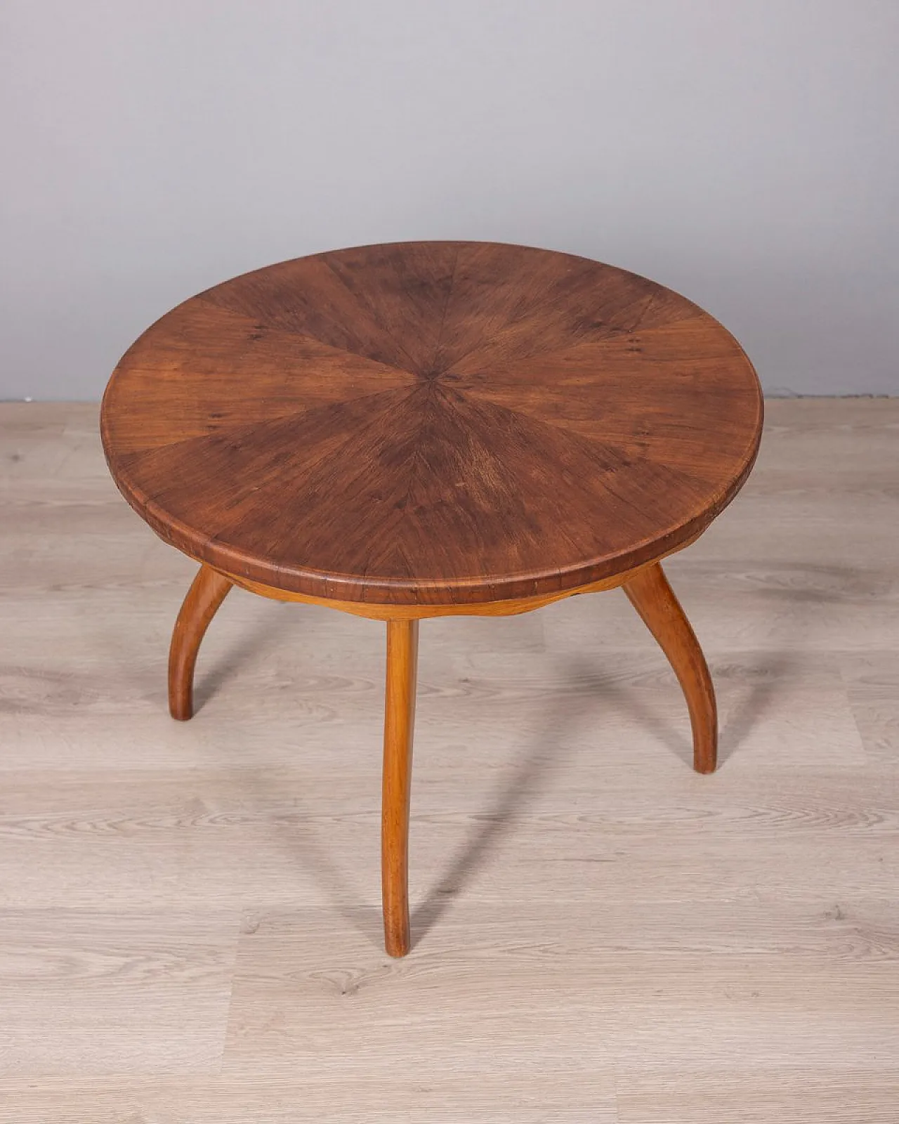 Walnut coffee table, 1940s 3