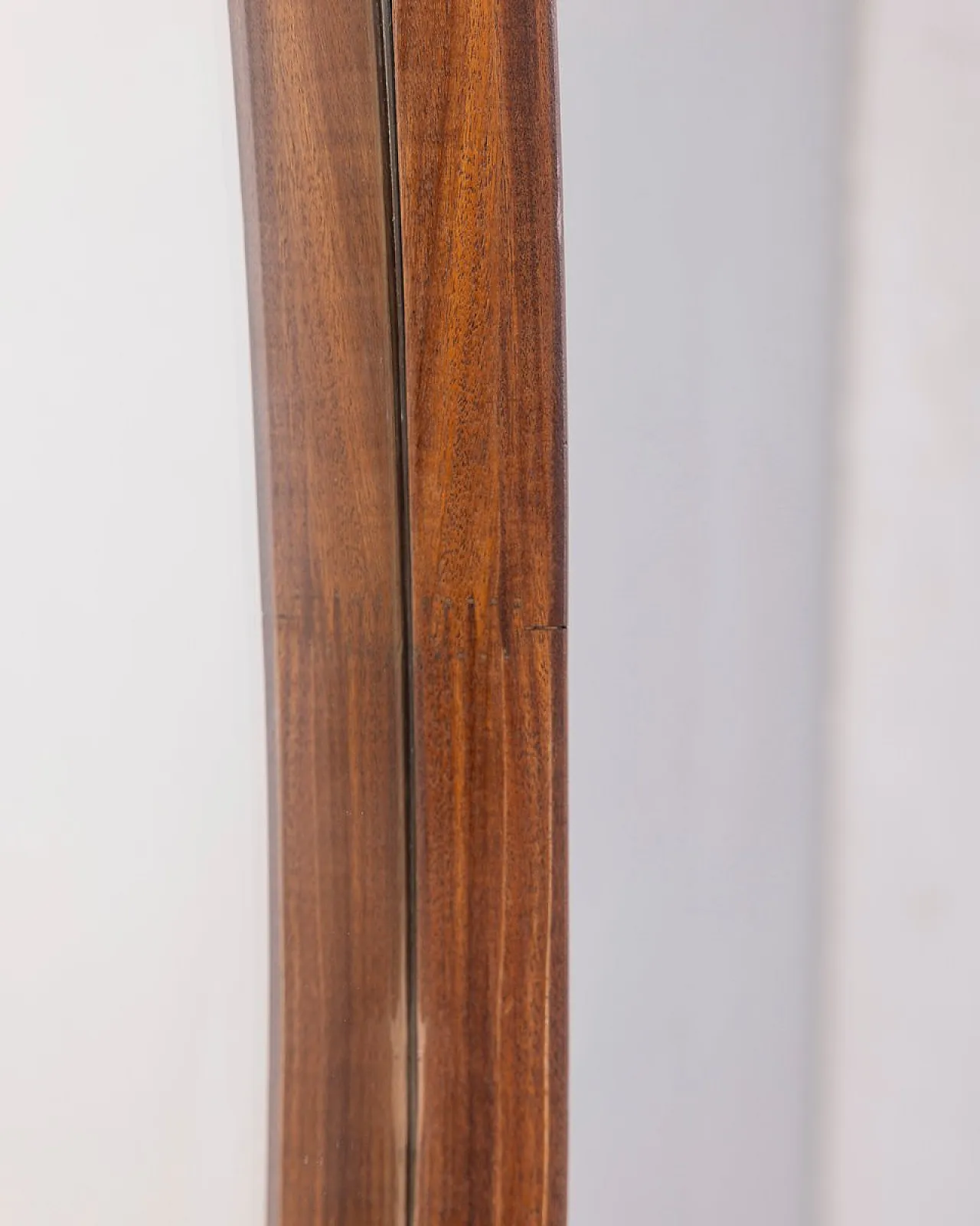 Specchio da parete in legno, anni '70 5