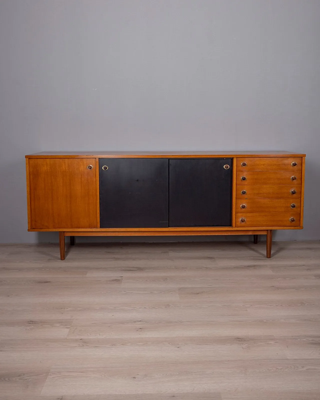 Credenza in teak, anni '60 2