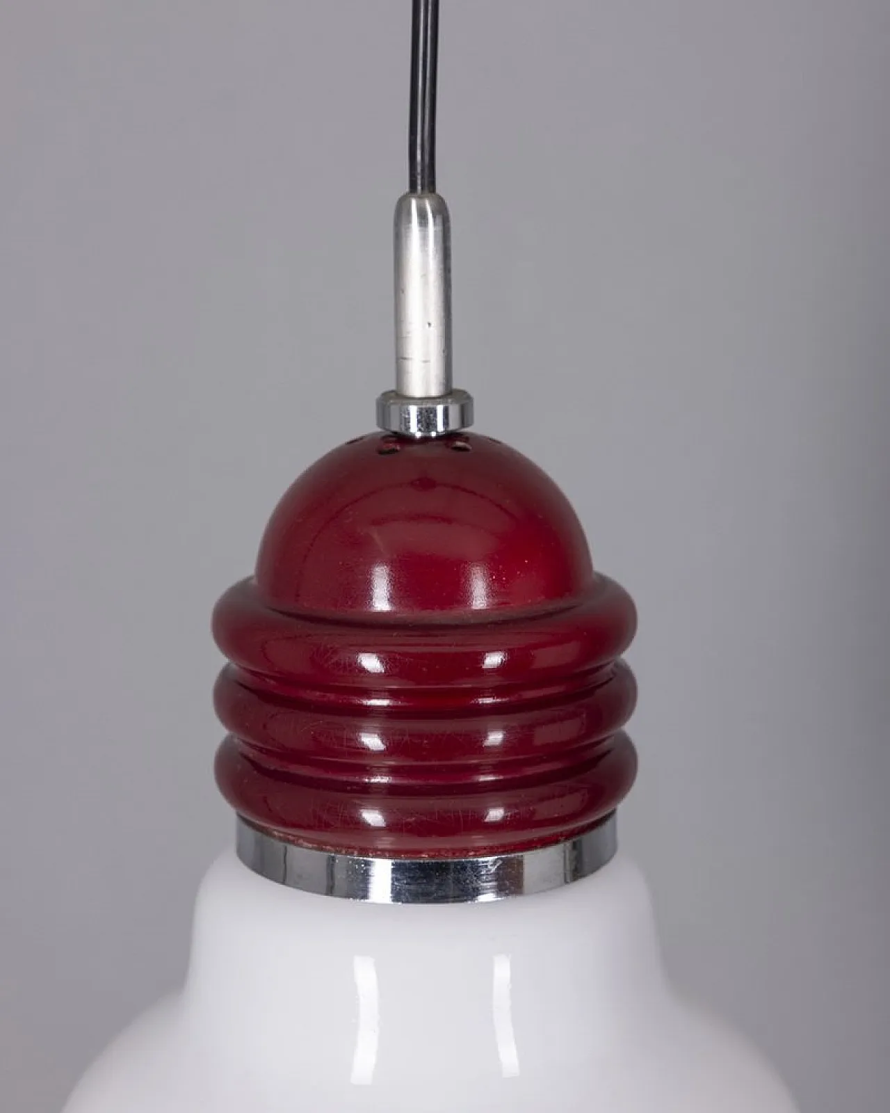 Lampada Arianna in vetro e metallo di P.Brombin per Artemide, anni '70 3