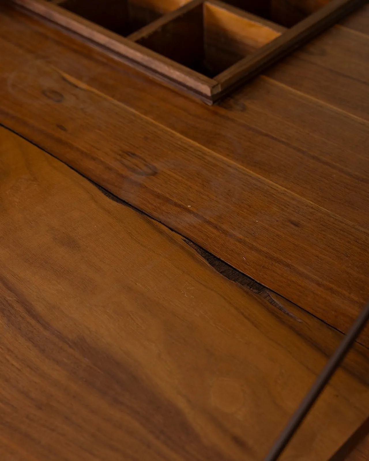 Credenza in legno con scomparto bar, anni '60 6