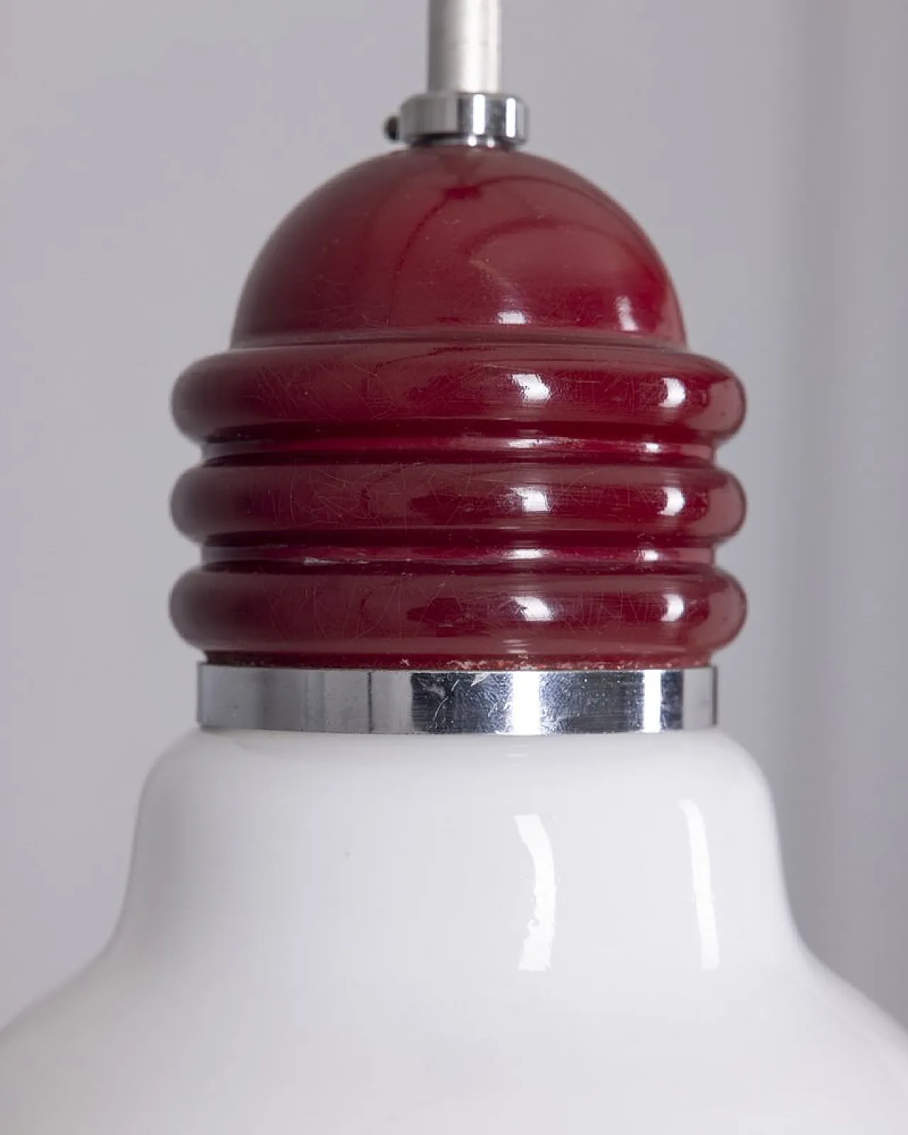 Lampada Arianna in vetro e metallo di P.Brombin per Artemide, anni '70 6