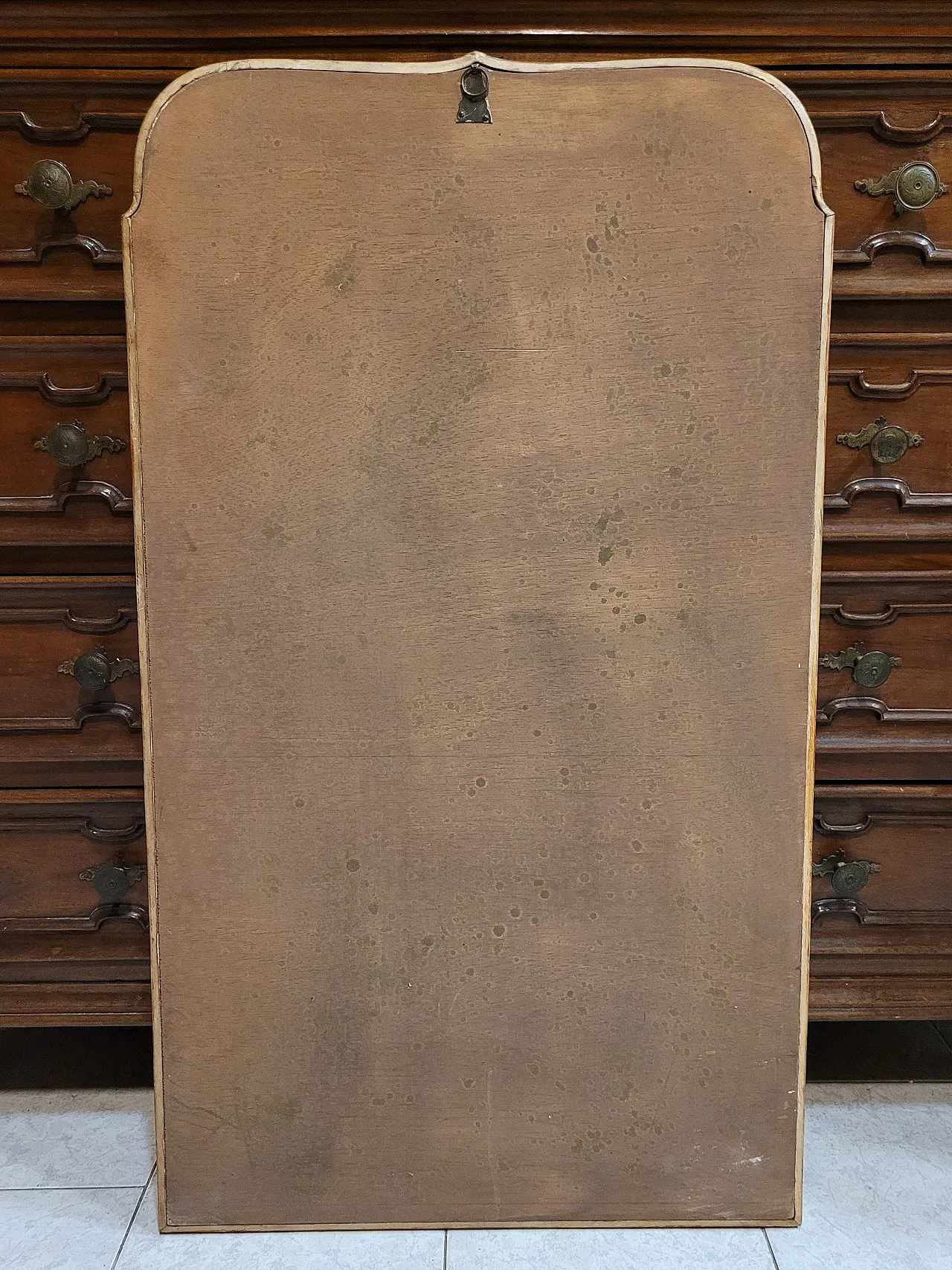 Specchiera in legno dorato, Italia, di inizio '900 7