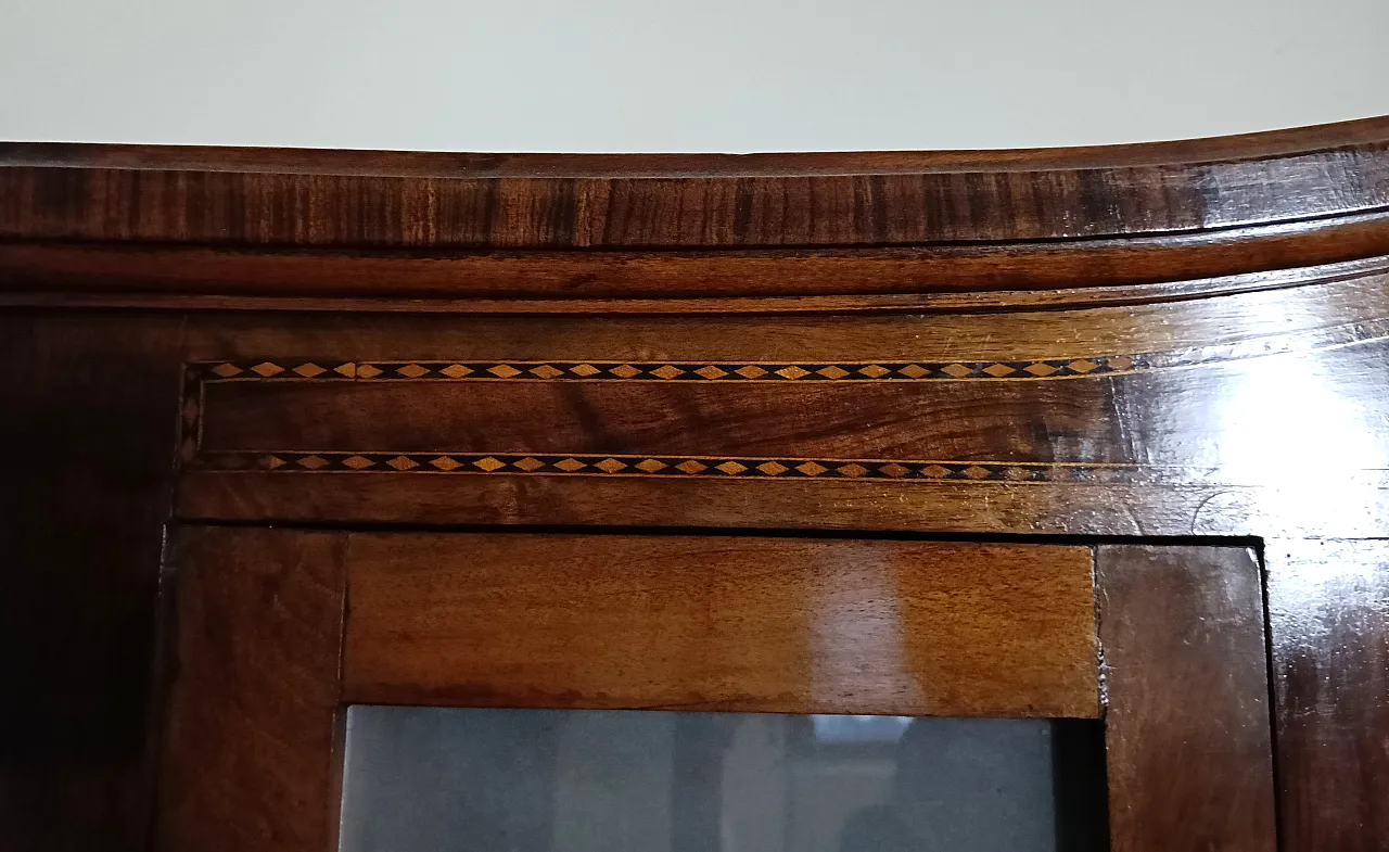 Sideboard with decorated display cases, 19th century 12