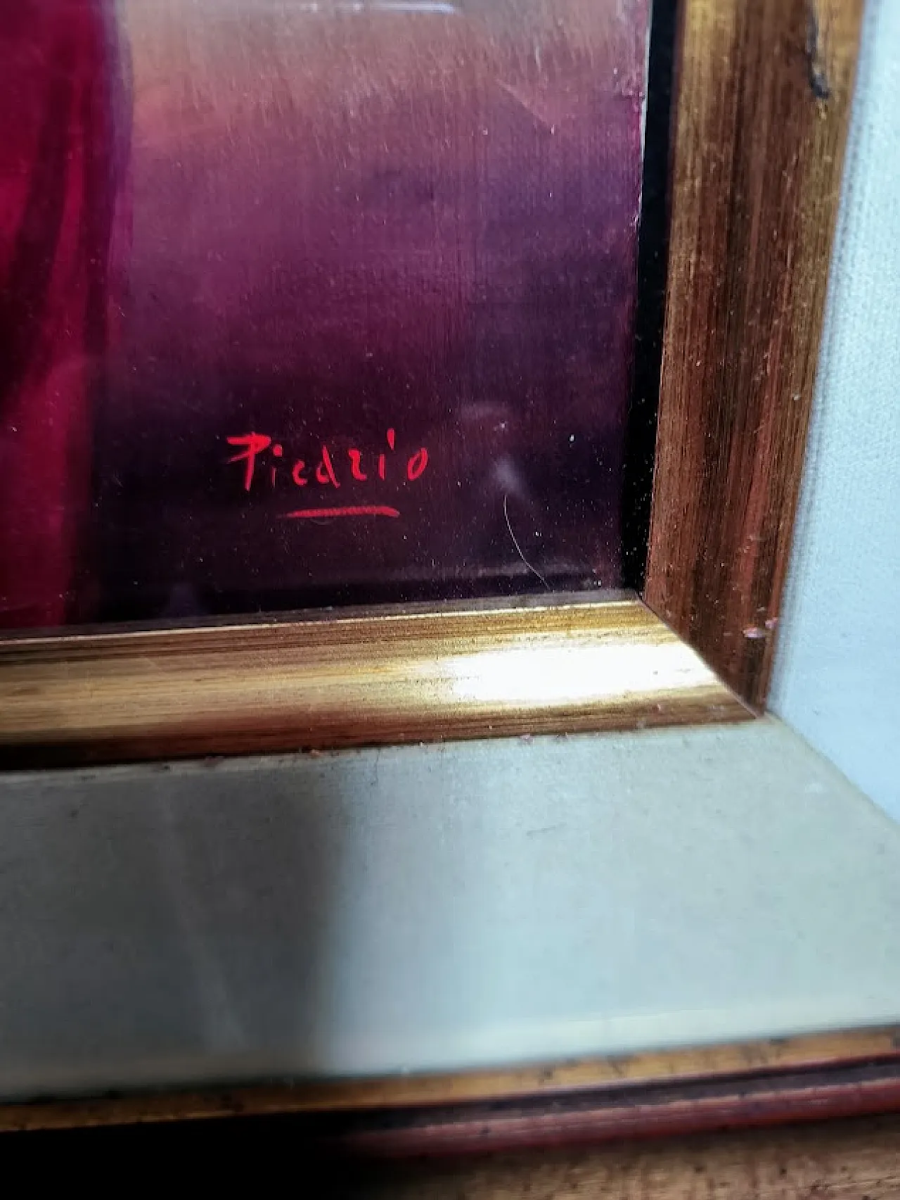 Painting by Nicola Picazio Female Nude, 70s 5