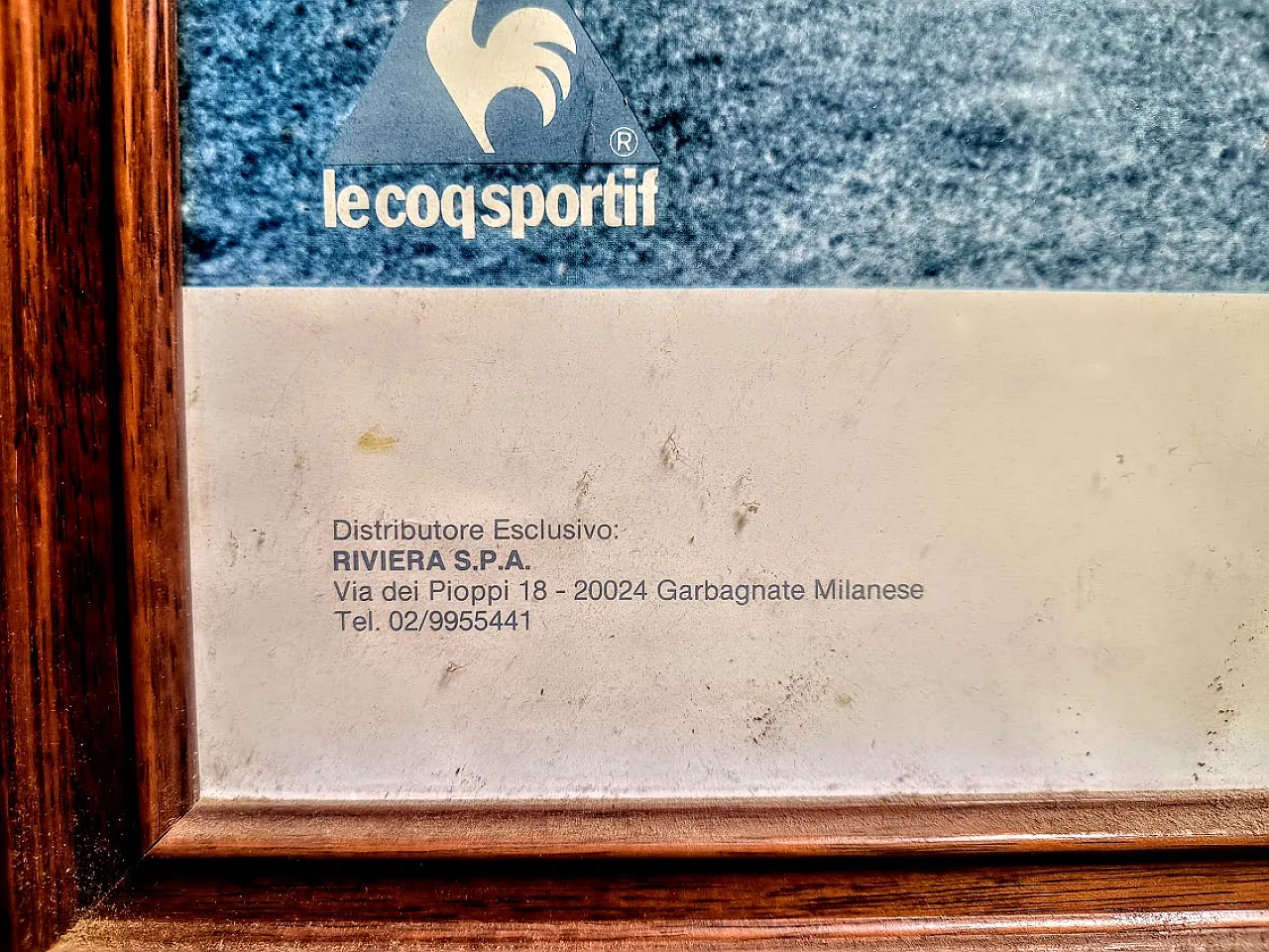 Advertising poster Italy World Champion Le coq Sportif, 1982 6