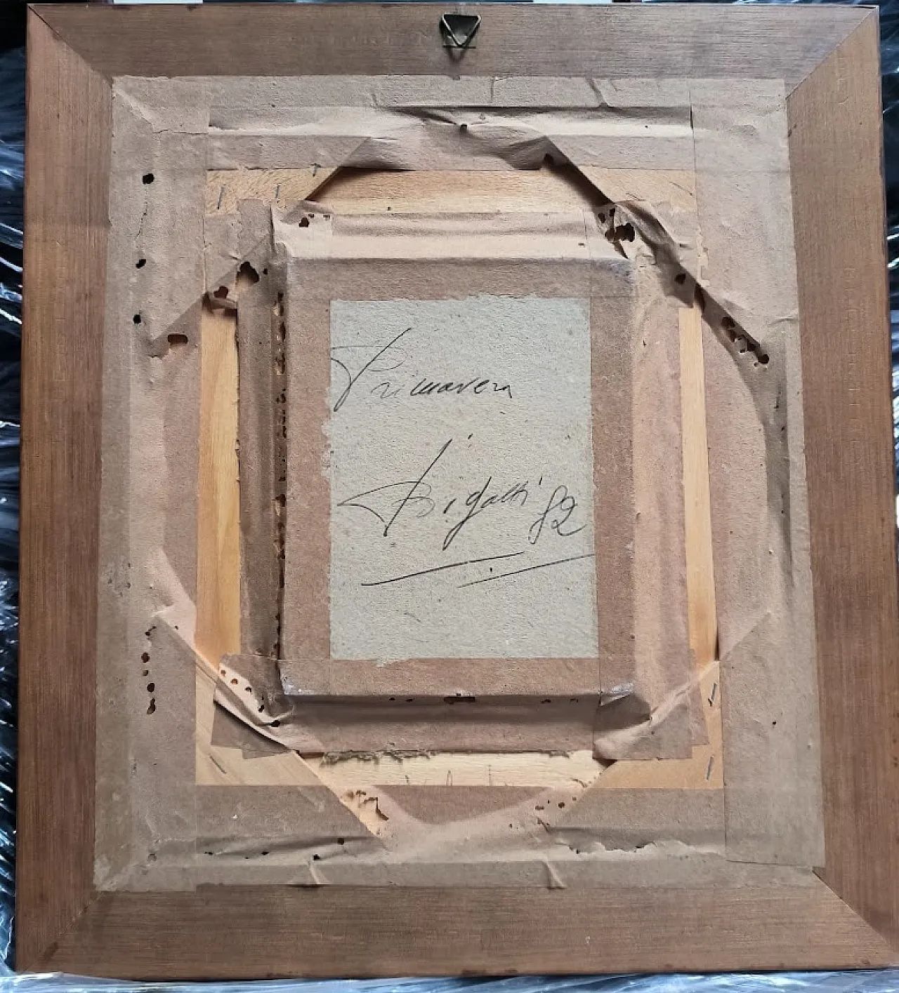 Oil painting by Italo Bigatti Spring, 1982 4