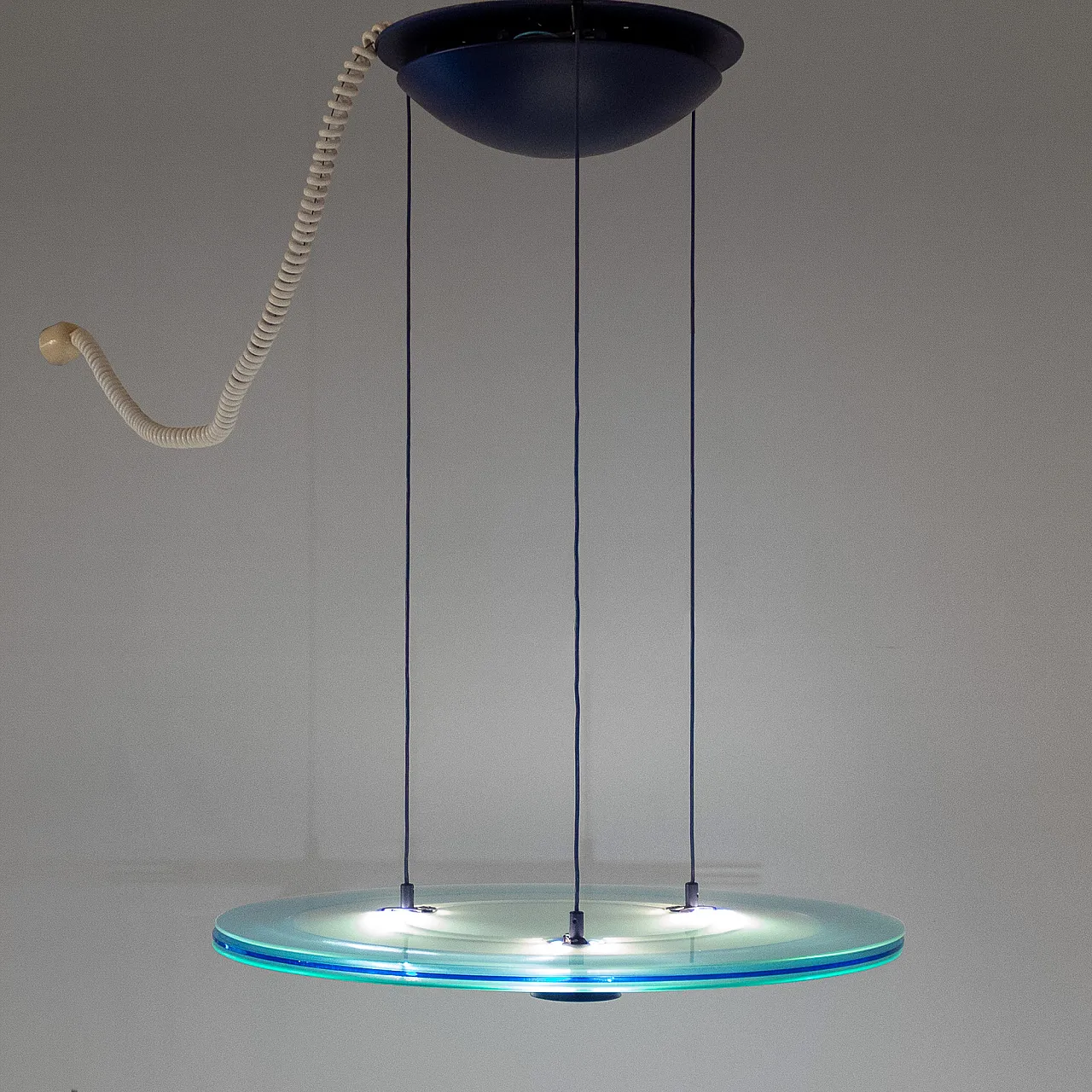 Chandelier Model Aurora by Arteluce, 1983 3