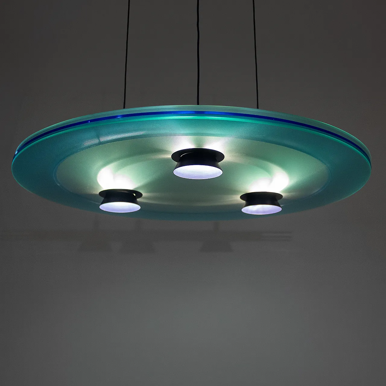 Chandelier Model Aurora by Arteluce, 1983 4