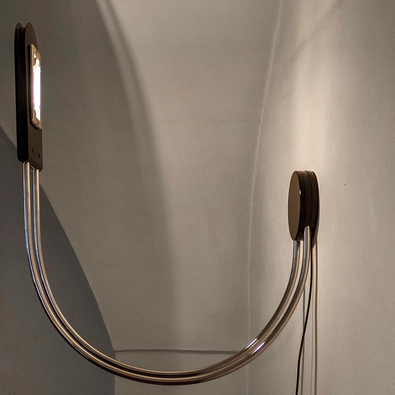 Pair of wall lights Gesto by Bruno Gecchelin for Skipper, 1970s 5